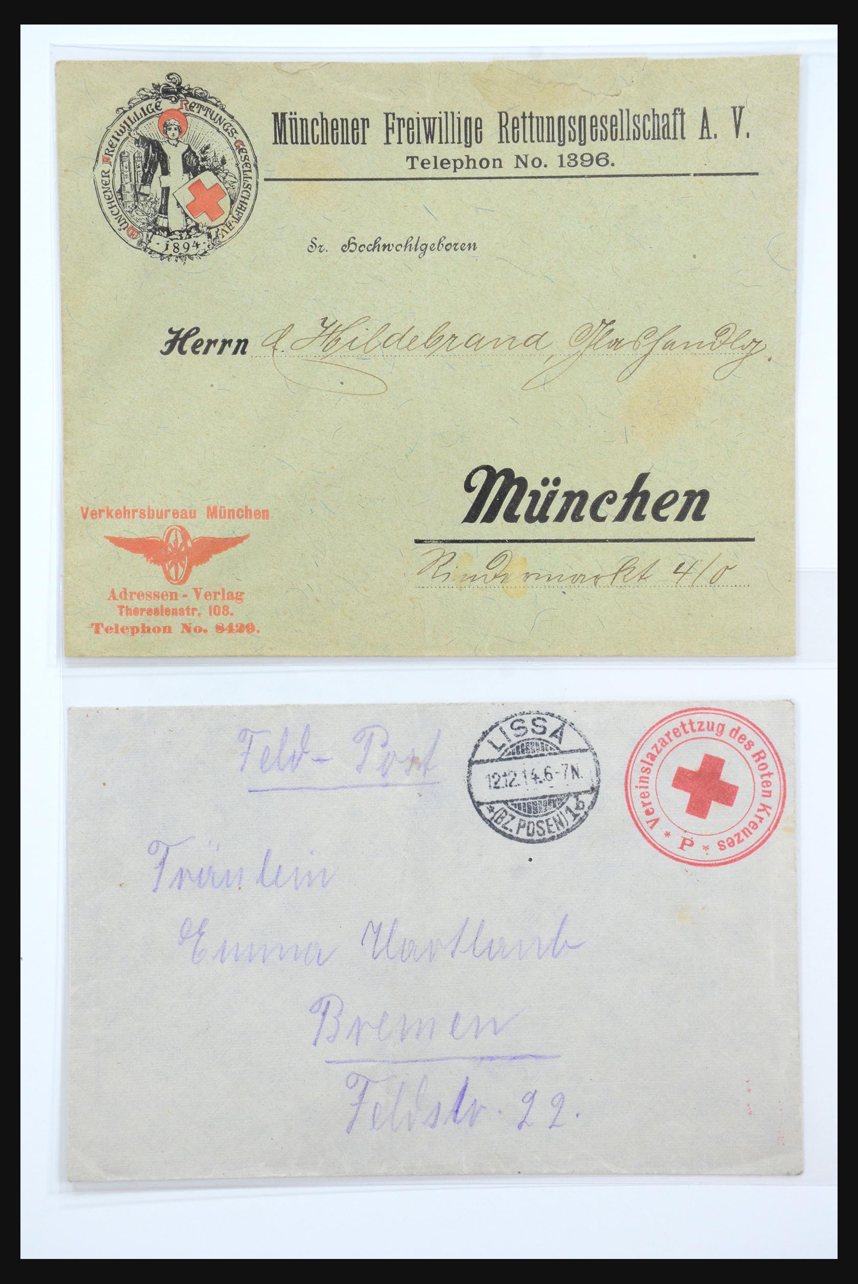 31365 0020 - 31365 Red Cross covers 1905-1975.