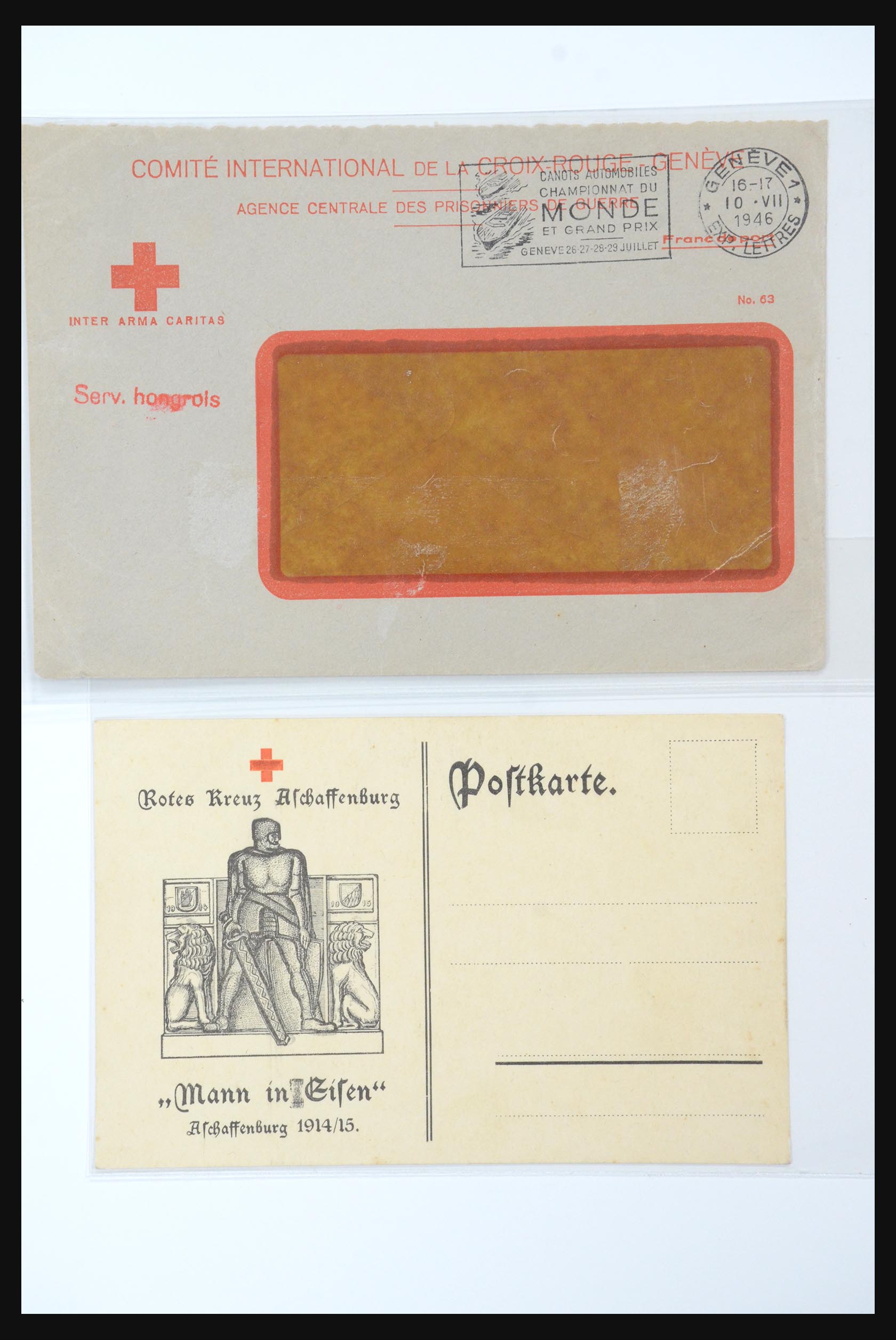31365 0028 - 31365 Red Cross covers 1905-1975.