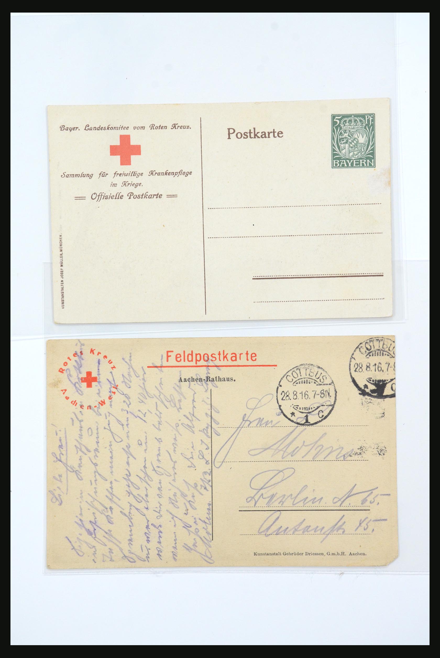 31365 0030 - 31365 Red Cross covers 1905-1975.