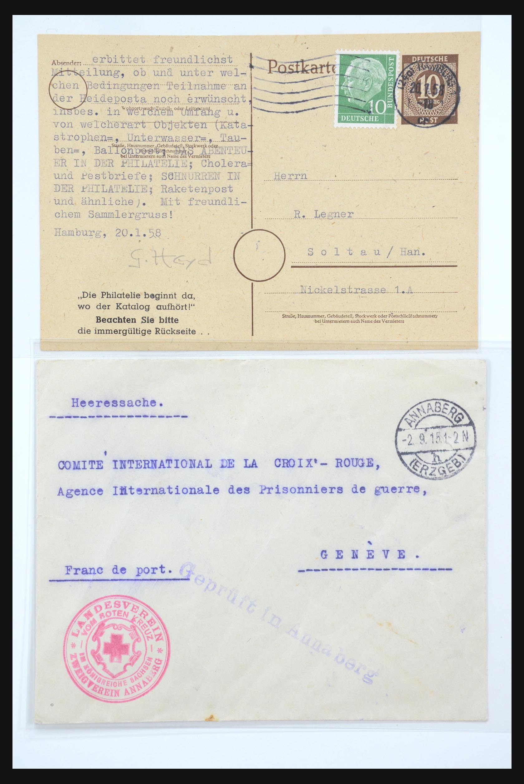 31365 0054 - 31365 Rode kruis brieven 1905-1975.