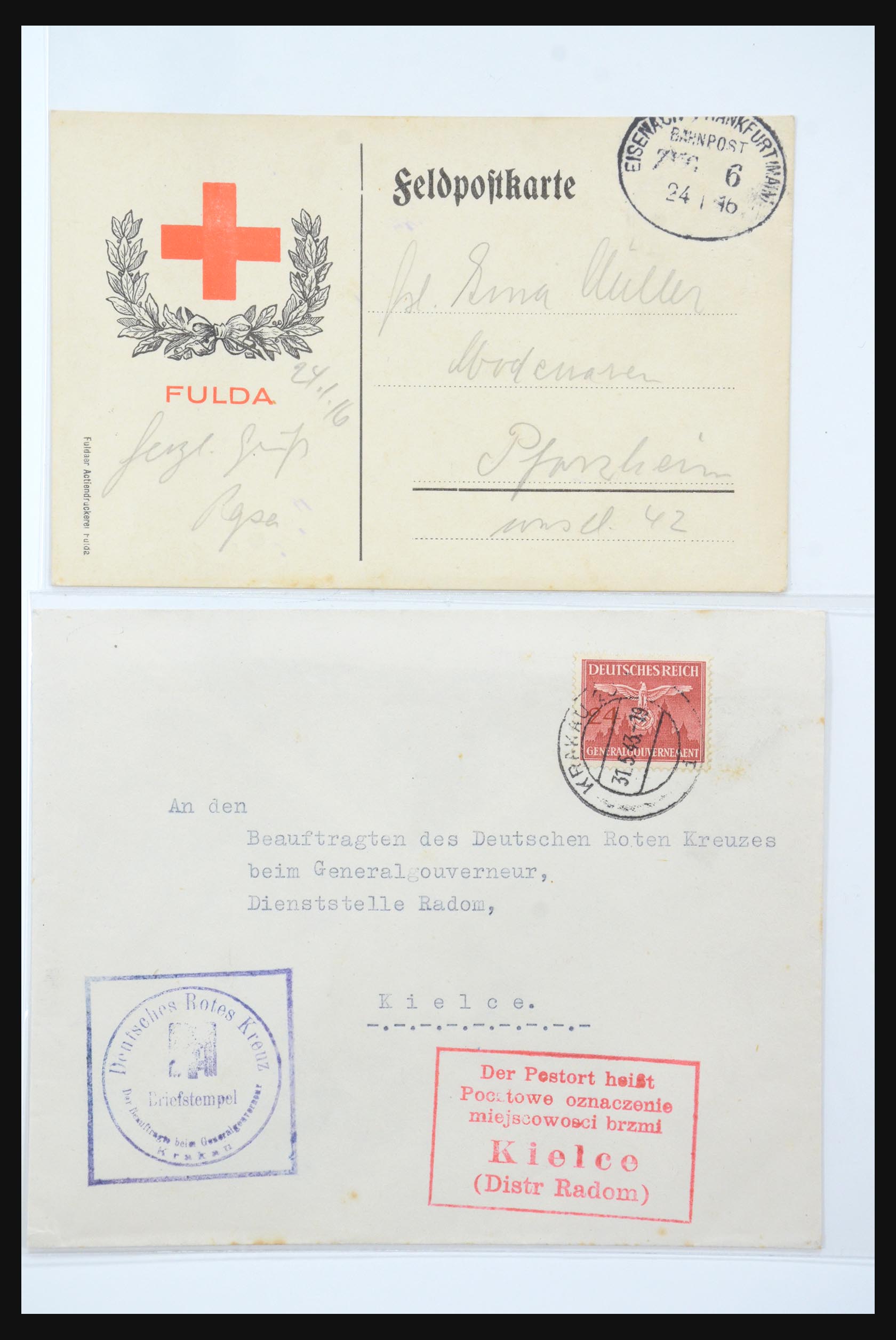31365 0056 - 31365 Rode kruis brieven 1905-1975.