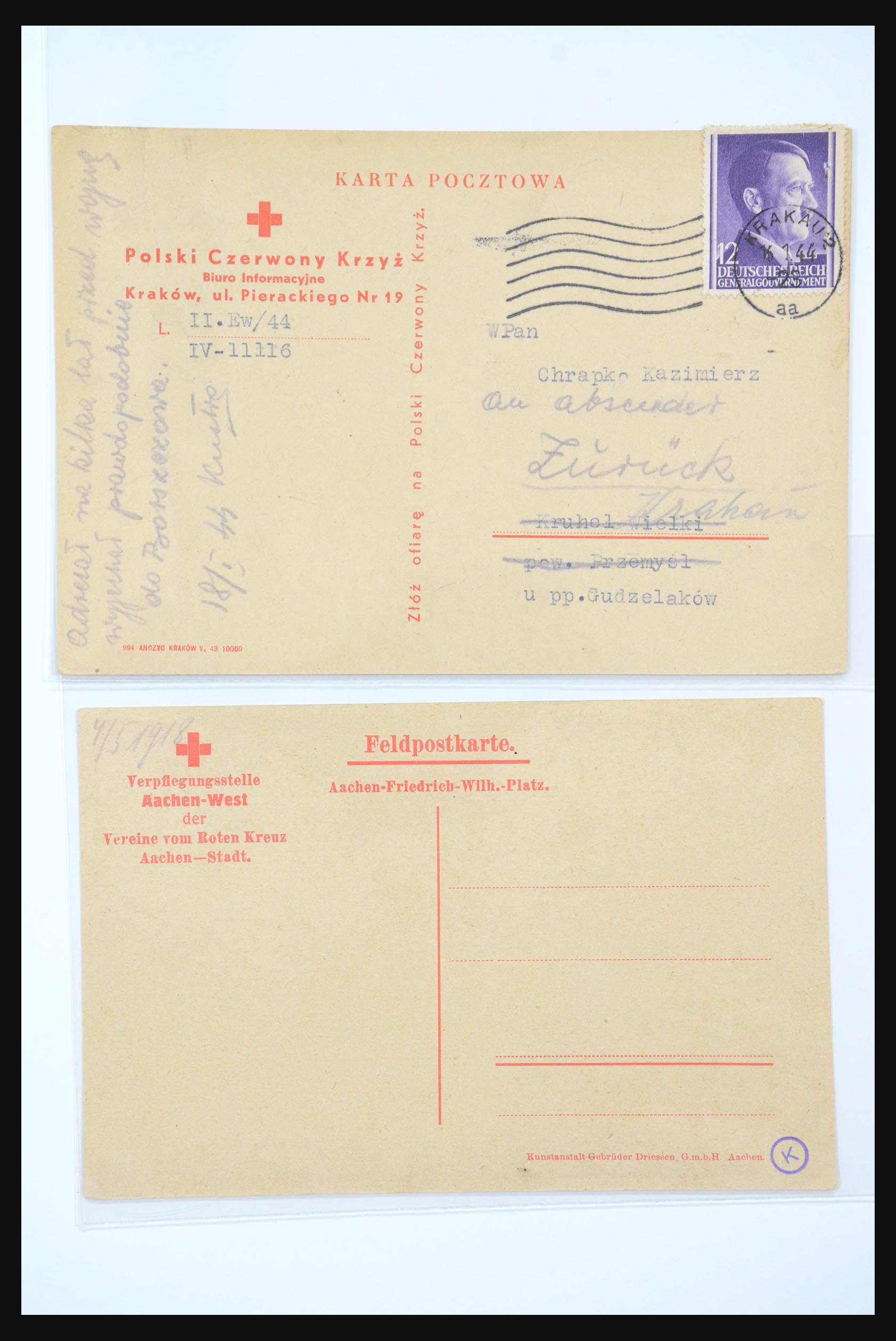 31365 0057 - 31365 Red Cross covers 1905-1975.