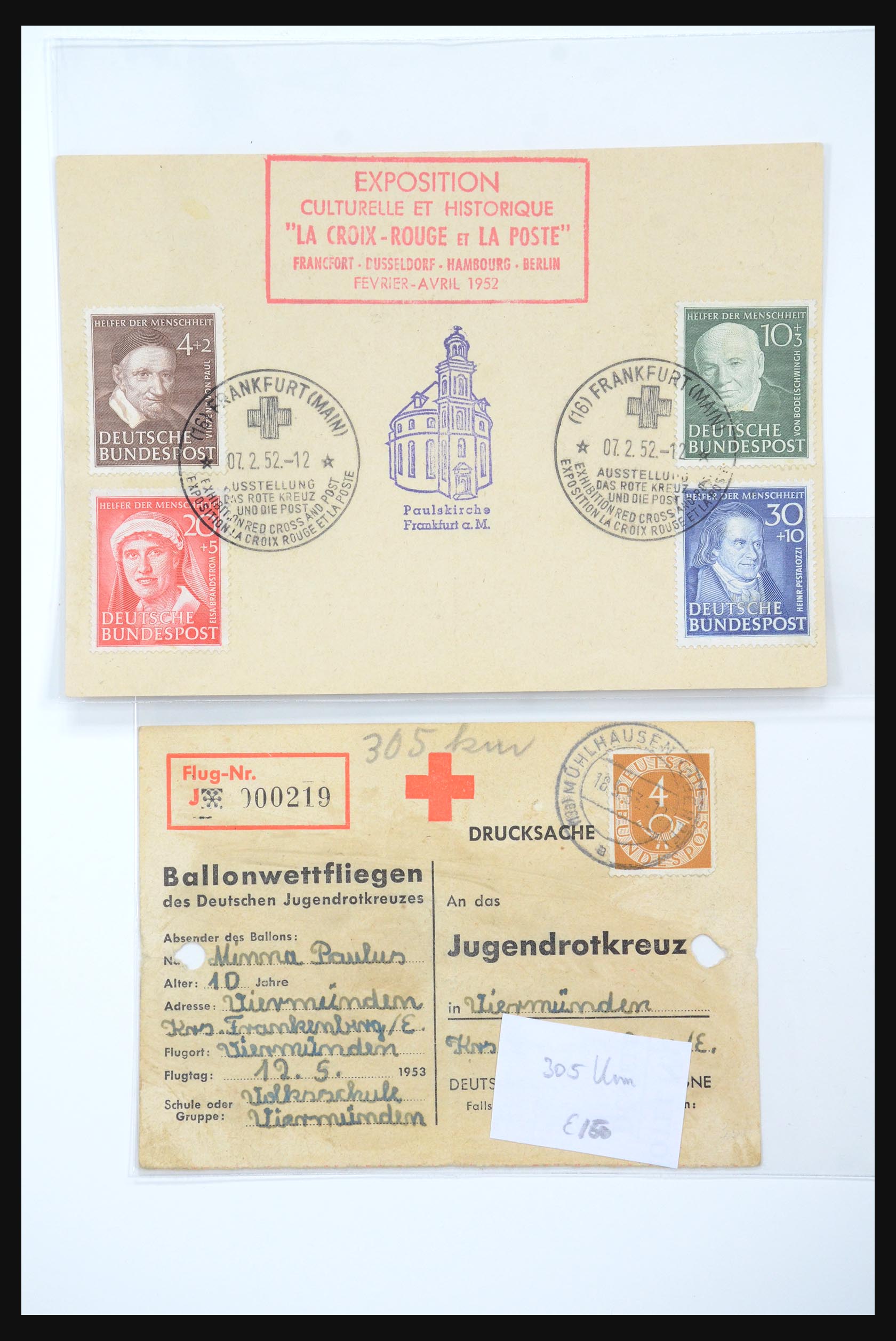 31365 0059 - 31365 Red Cross covers 1905-1975.