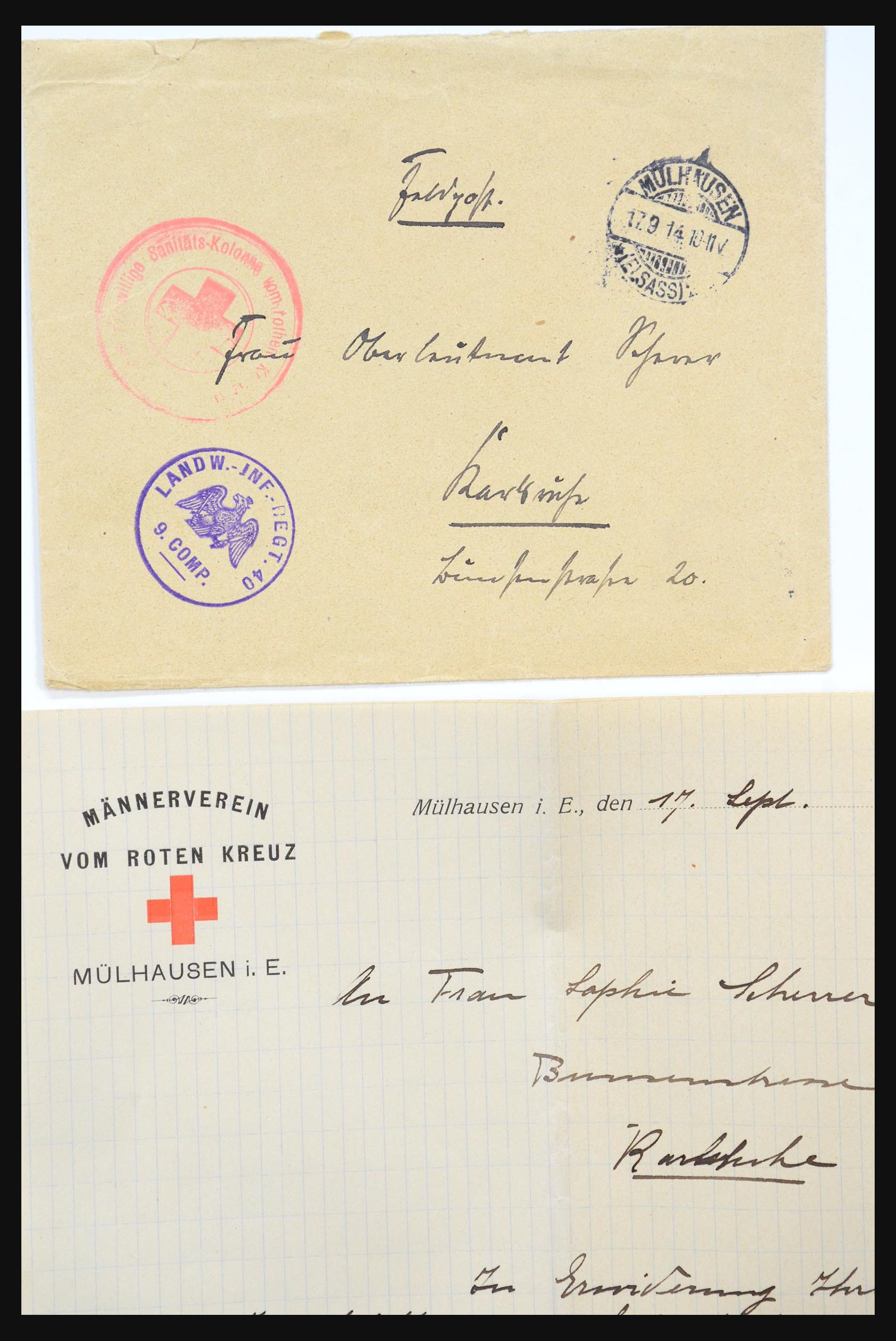 31365 0073 - 31365 Rode kruis brieven 1905-1975.