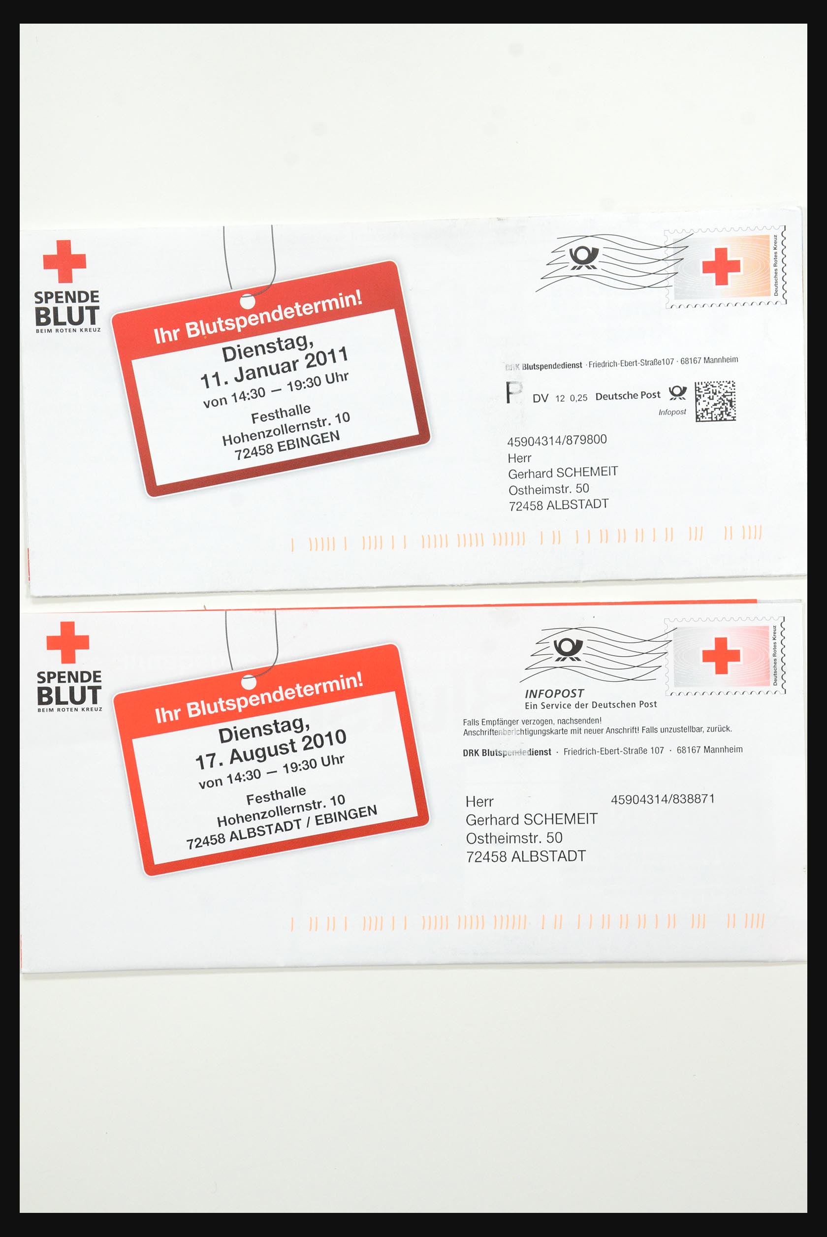 31365 1045 - 31365 Rode kruis brieven 1905-1975.