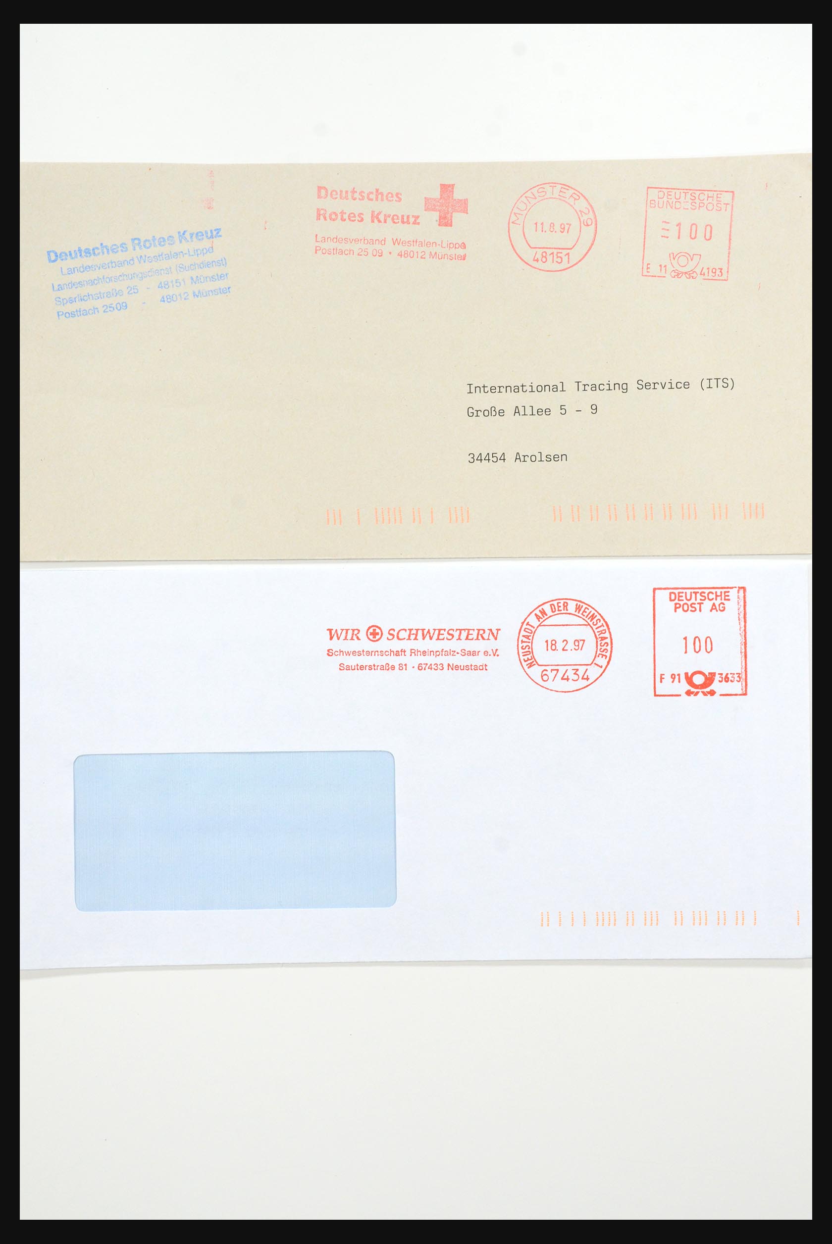 31365 1071 - 31365 Rode kruis brieven 1905-1975.