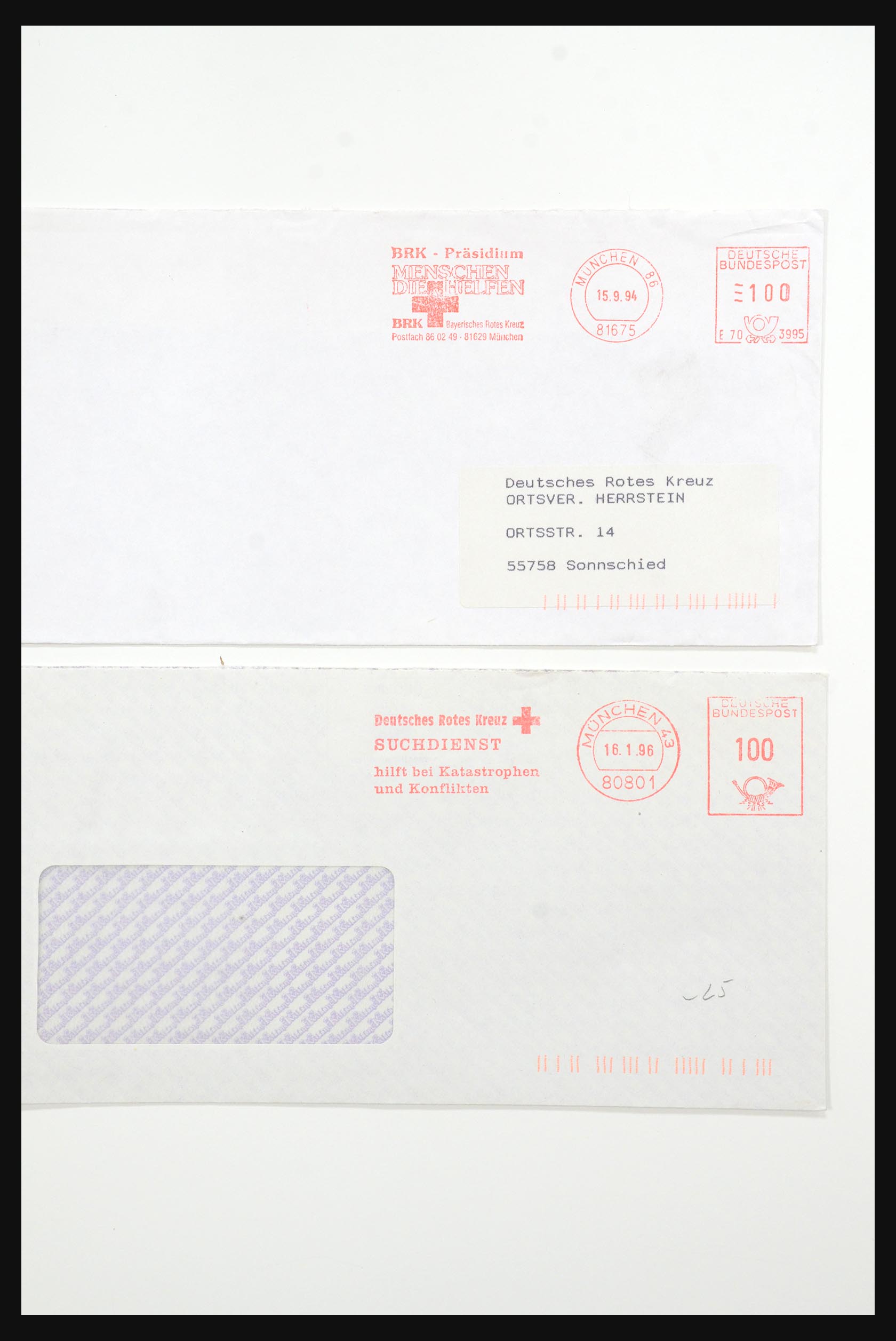 31365 1072 - 31365 Rode kruis brieven 1905-1975.