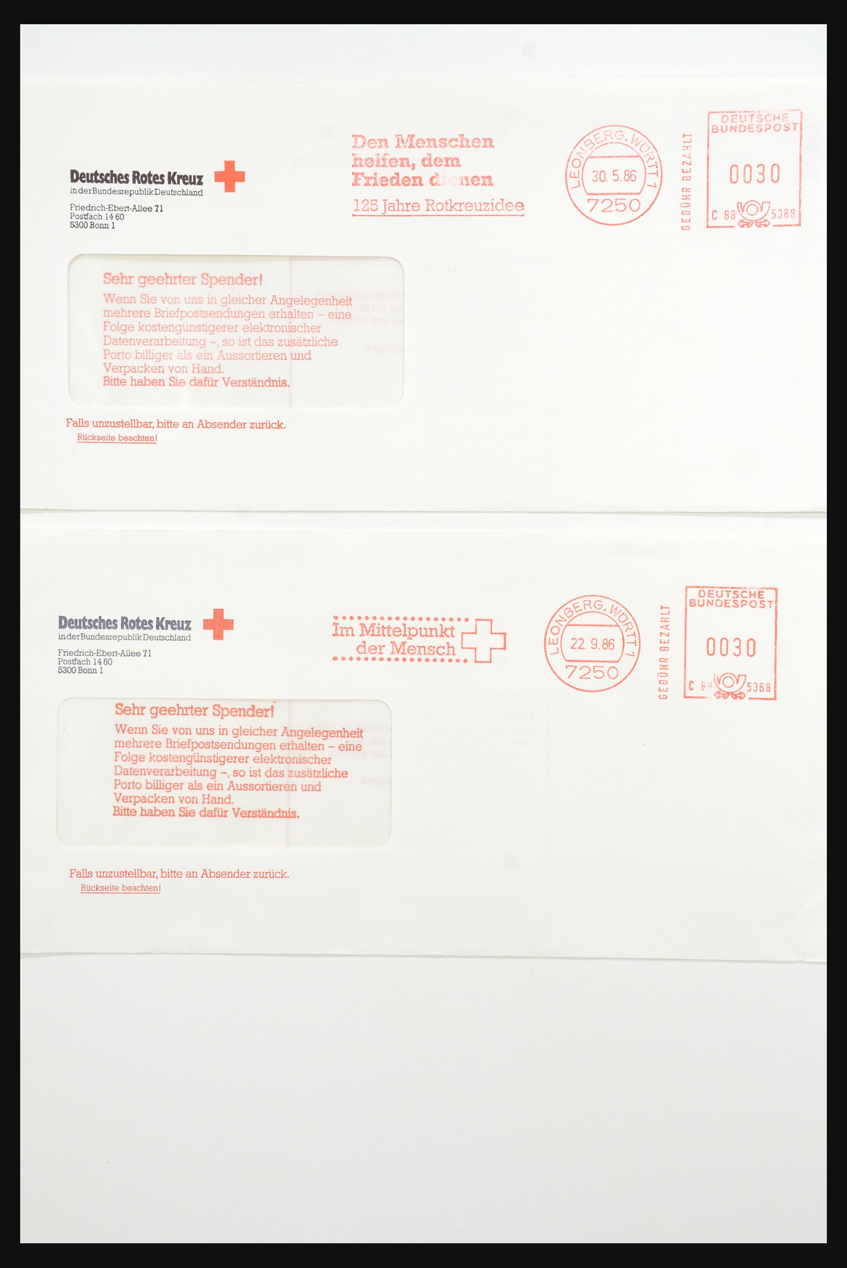 31365 1083 - 31365 Rode kruis brieven 1905-1975.