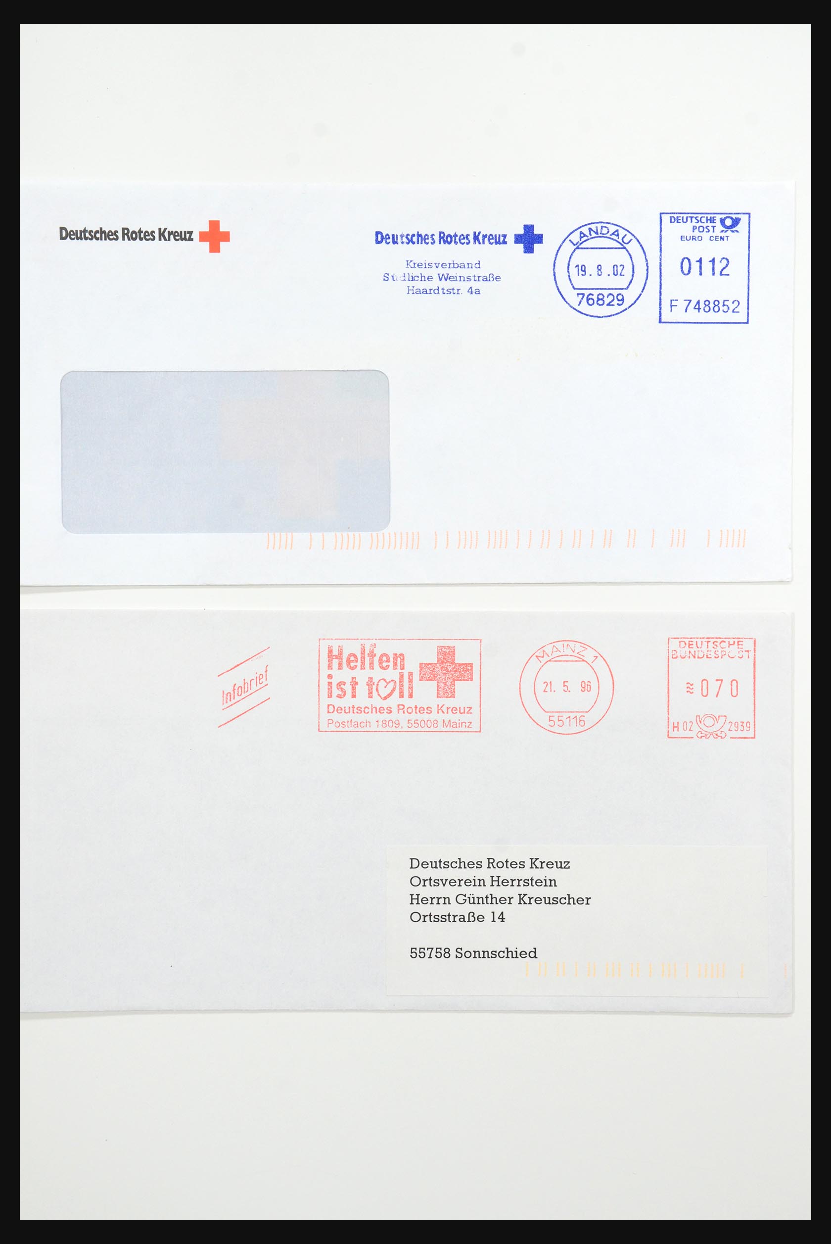 31365 1091 - 31365 Rode kruis brieven 1905-1975.