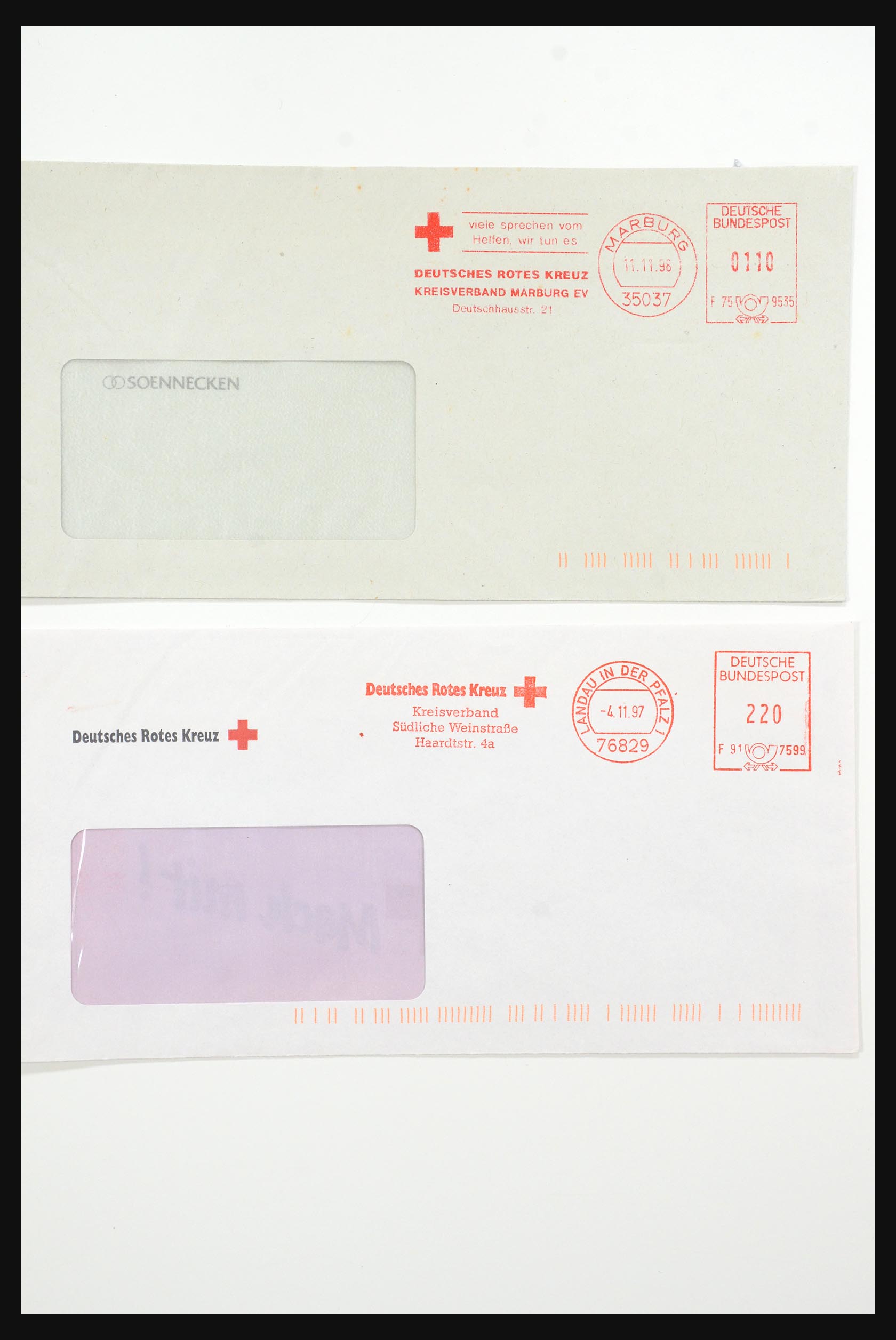 31365 1093 - 31365 Rode kruis brieven 1905-1975.