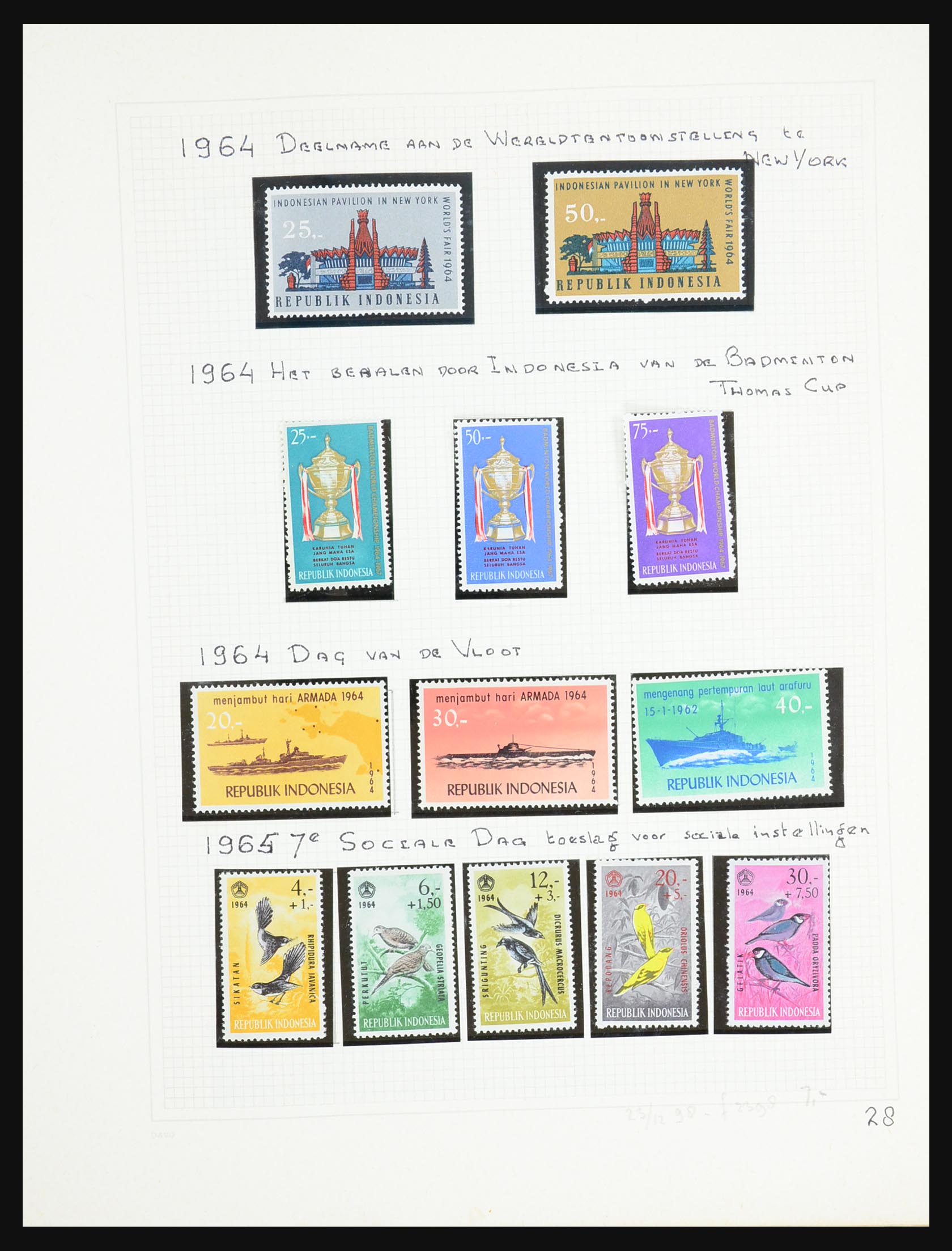 31375 043 - 31375 Indonesië 1948-1997.