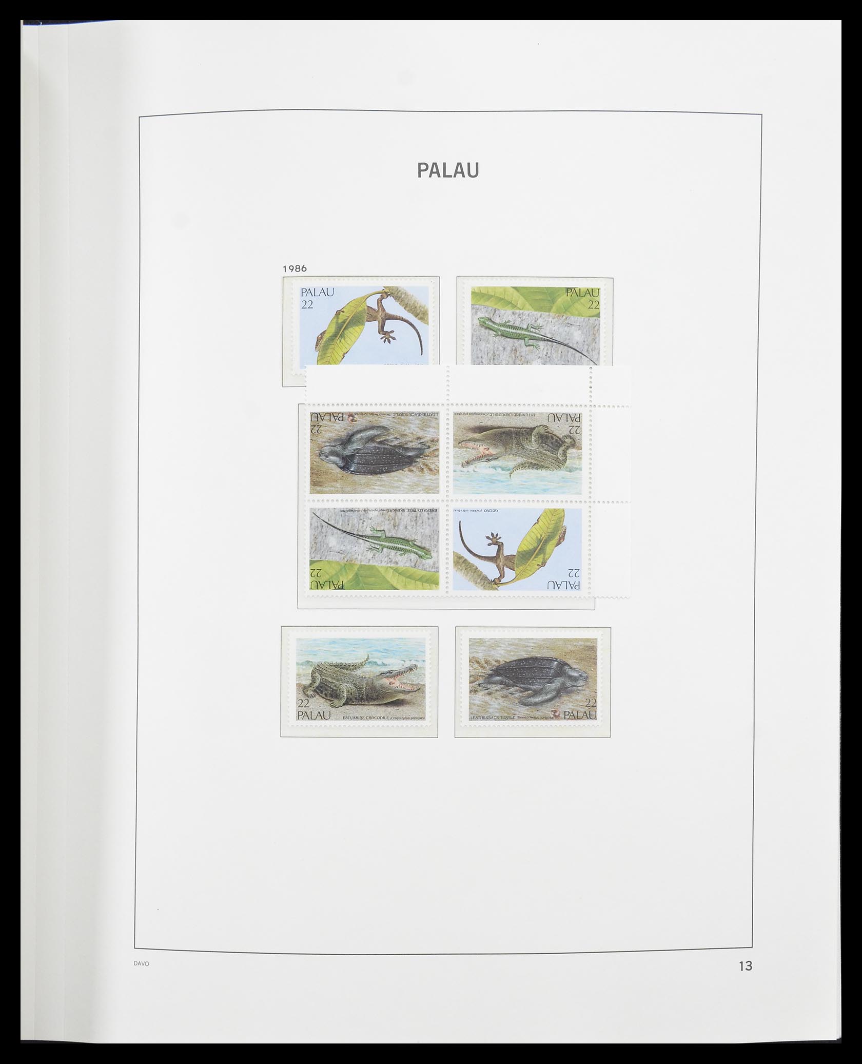31380 016 - 31380 Palau 1983-2008.