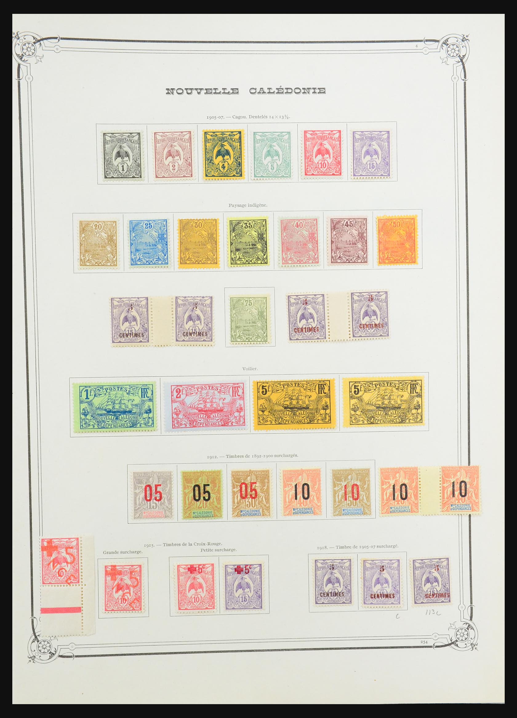 31382 004 - 31382 New Caledonia 1859-1995.