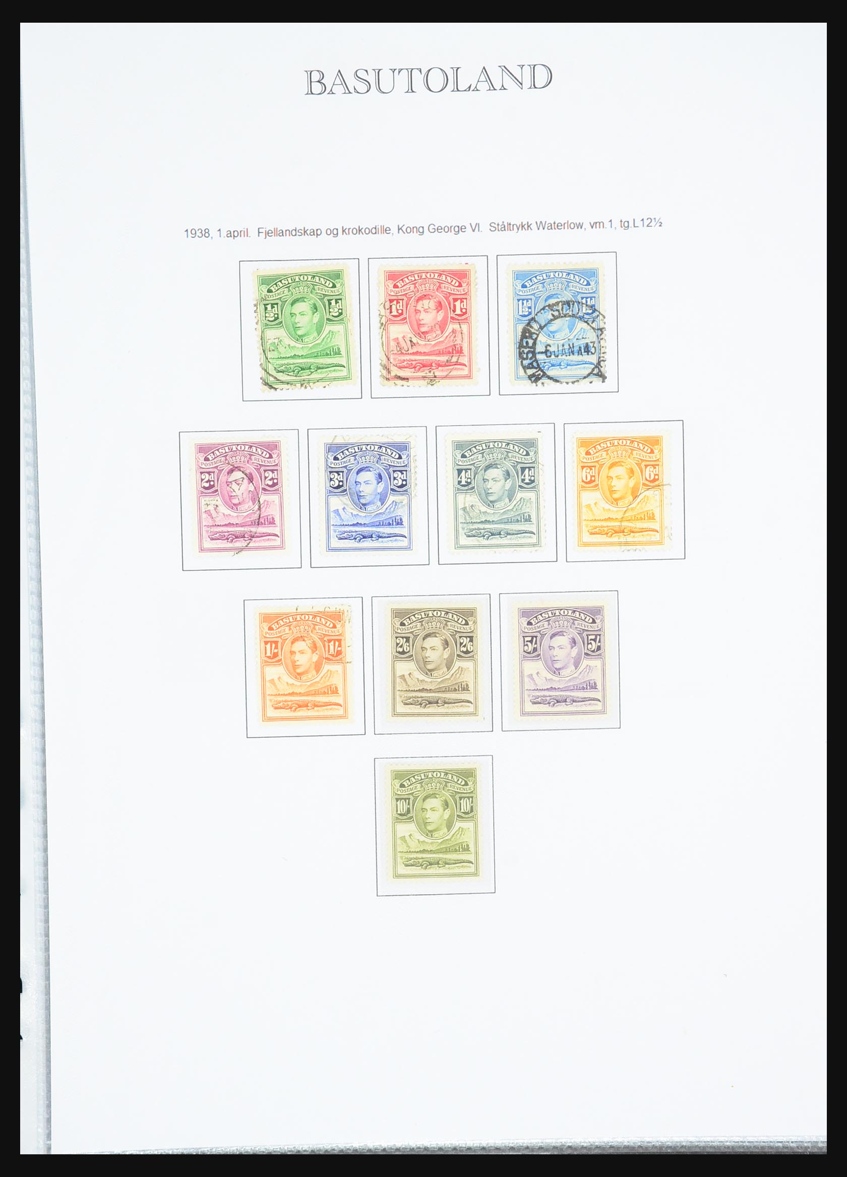 31385 058 - 31385 British colonies in Africa 1864-1980.