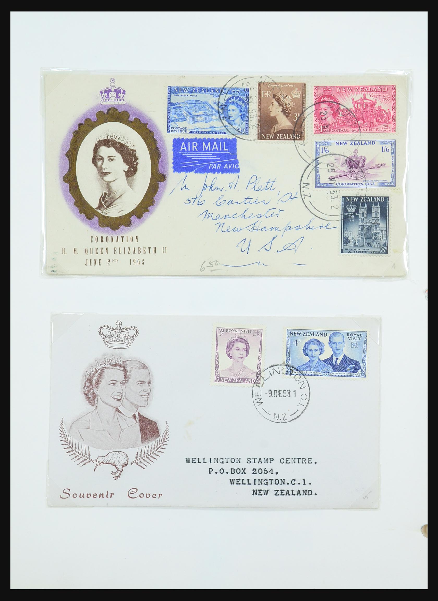 31386 001 - 31386 Nieuw Zeeland 1953-1989.