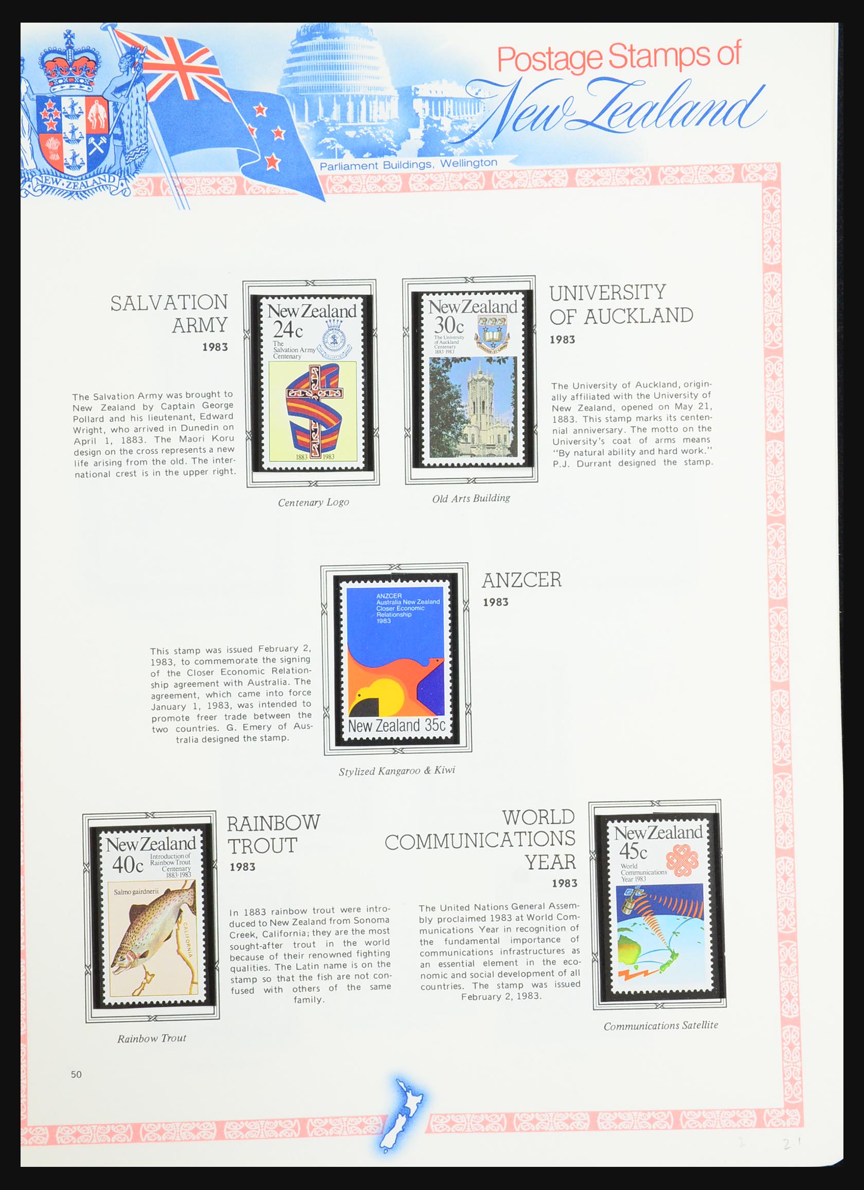 31386 071 - 31386 Nieuw Zeeland 1953-1989.