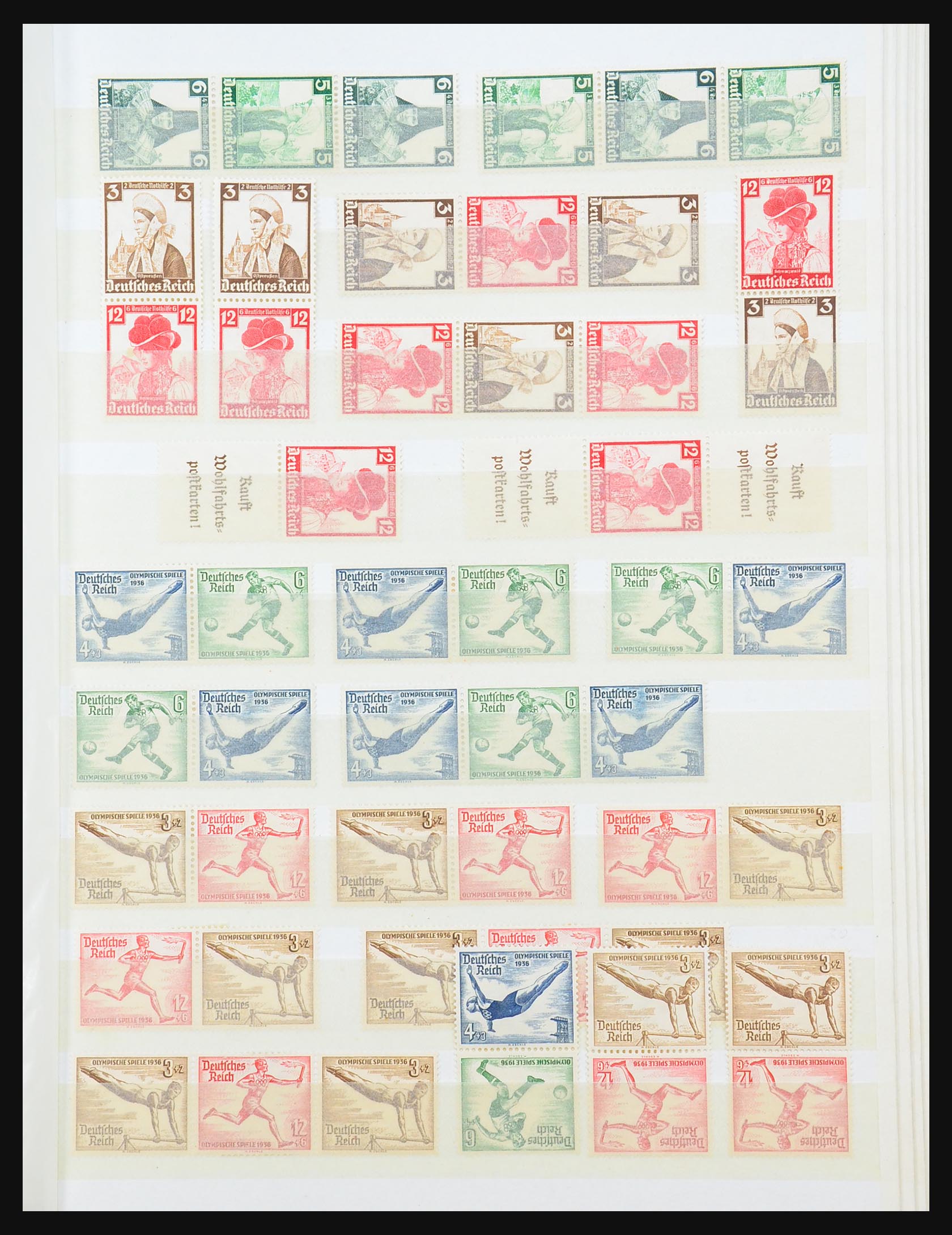 31390 035 - 31390 Duitse Rijk combinaties 1913-1941.