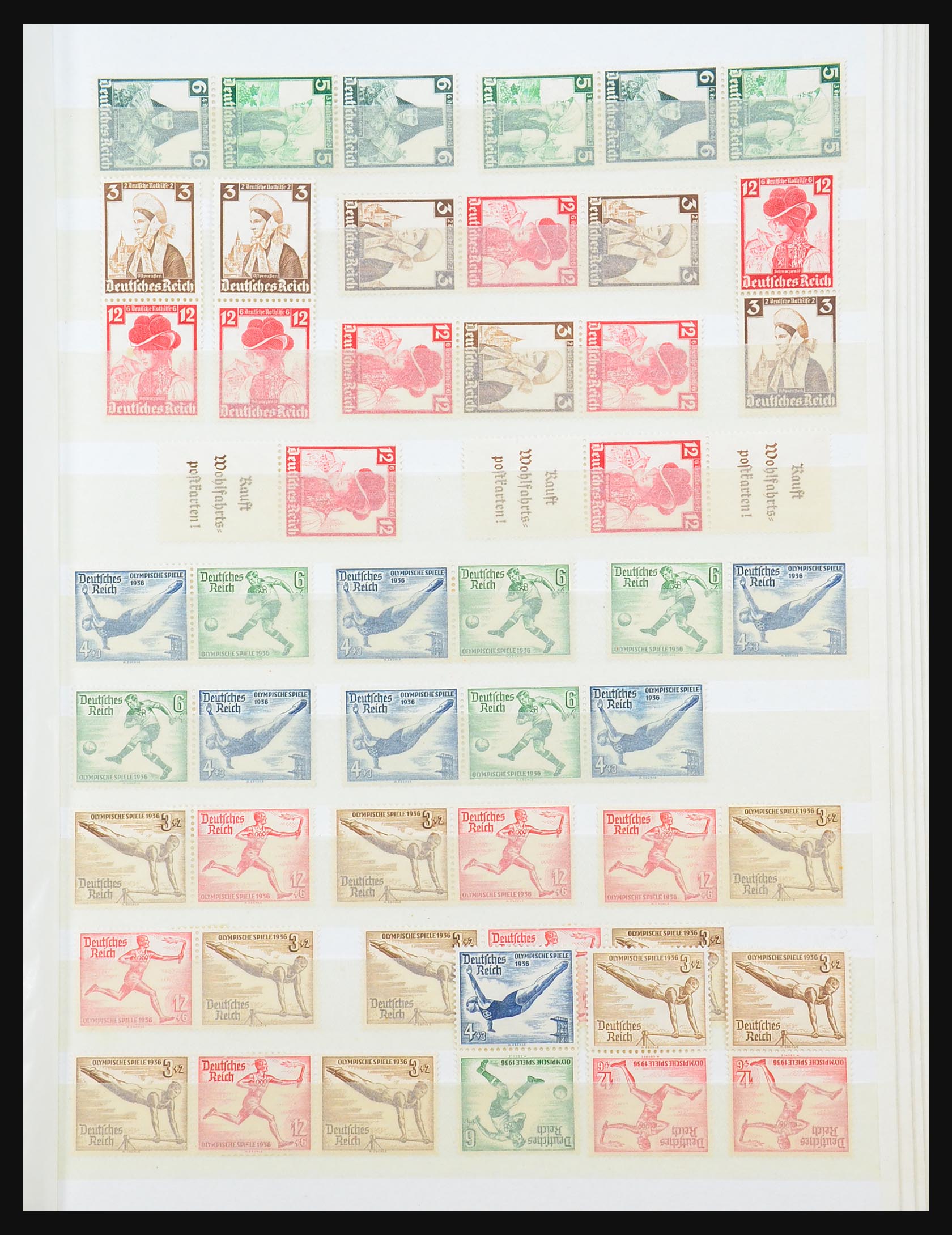 31390 035 - 31390 German Reich combinations 1913-1941.