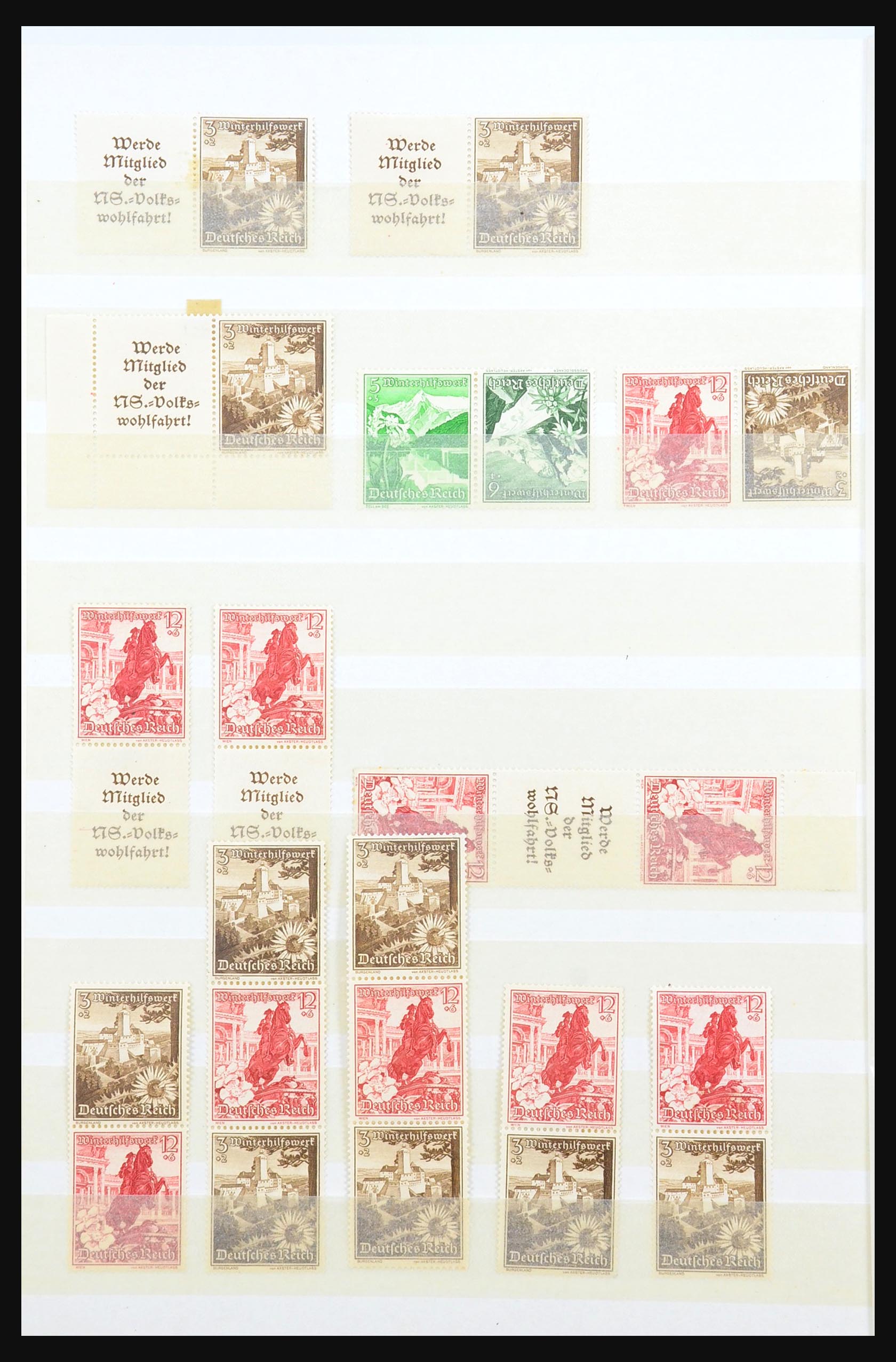 31390 048 - 31390 German Reich combinations 1913-1941.