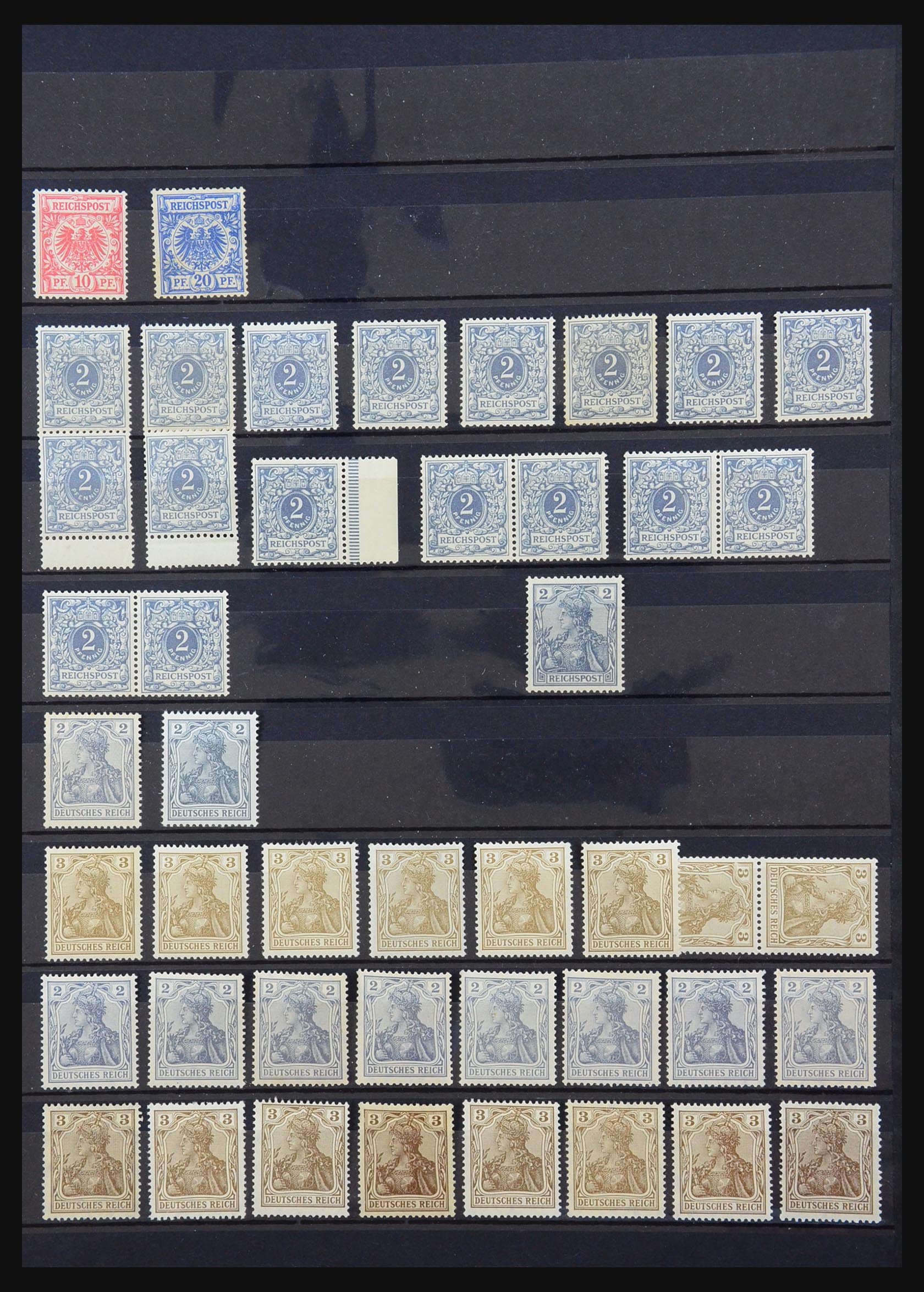 31393 001 - 31393 German Reich MNH.