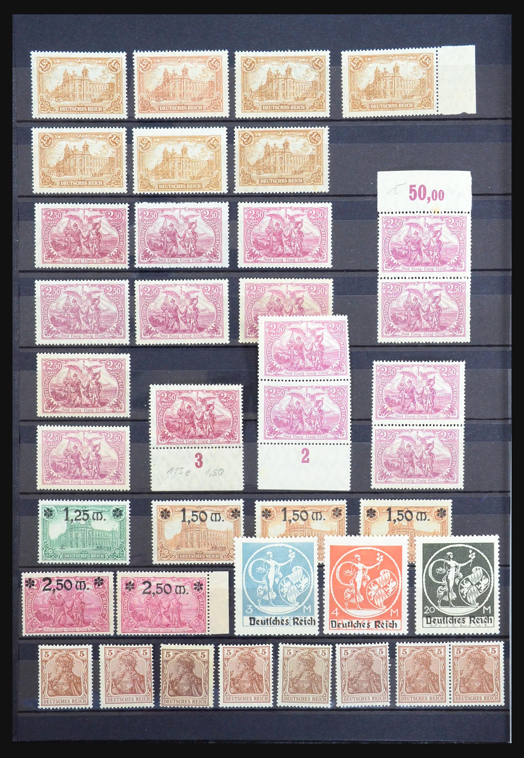 31393 008 - 31393 German Reich MNH.