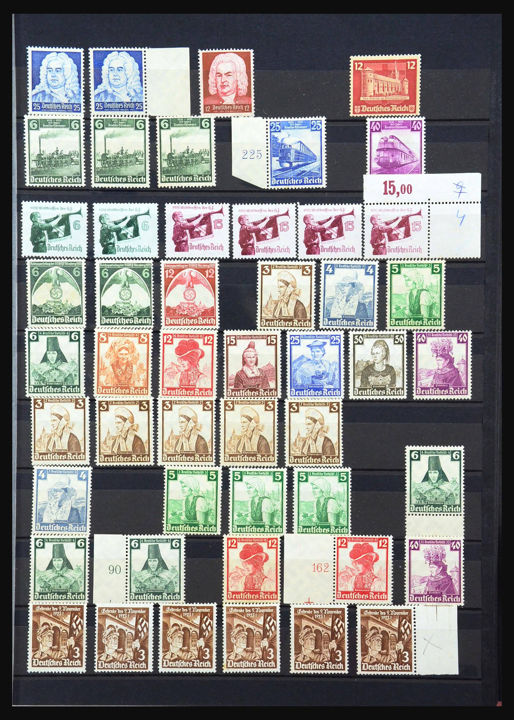 31393 021 - 31393 German Reich MNH.