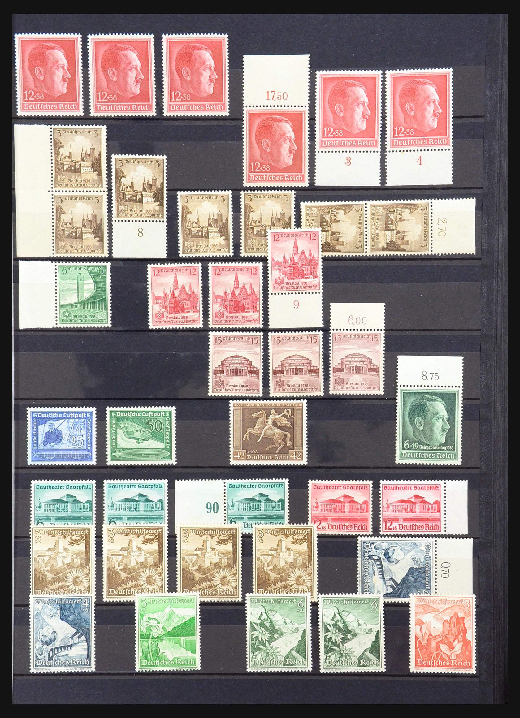 31393 033 - 31393 German Reich MNH.