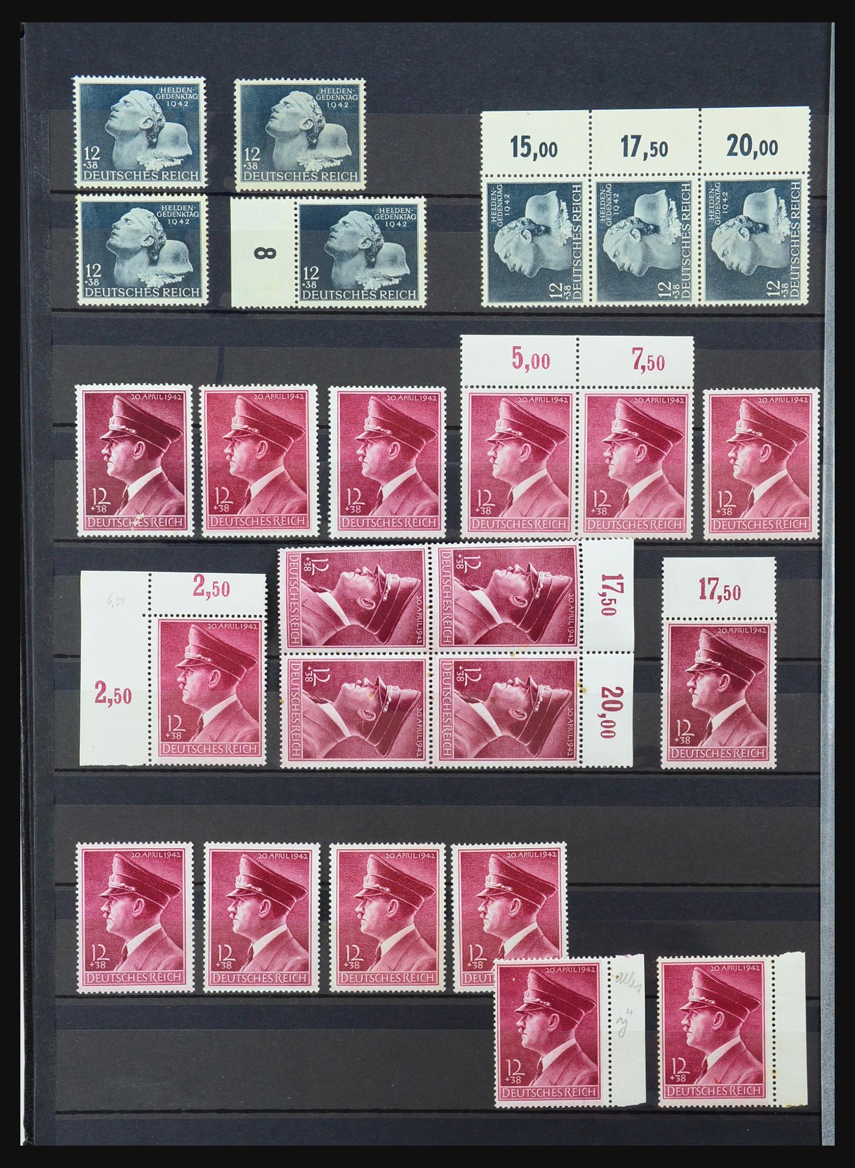 31393 046 - 31393 German Reich MNH.