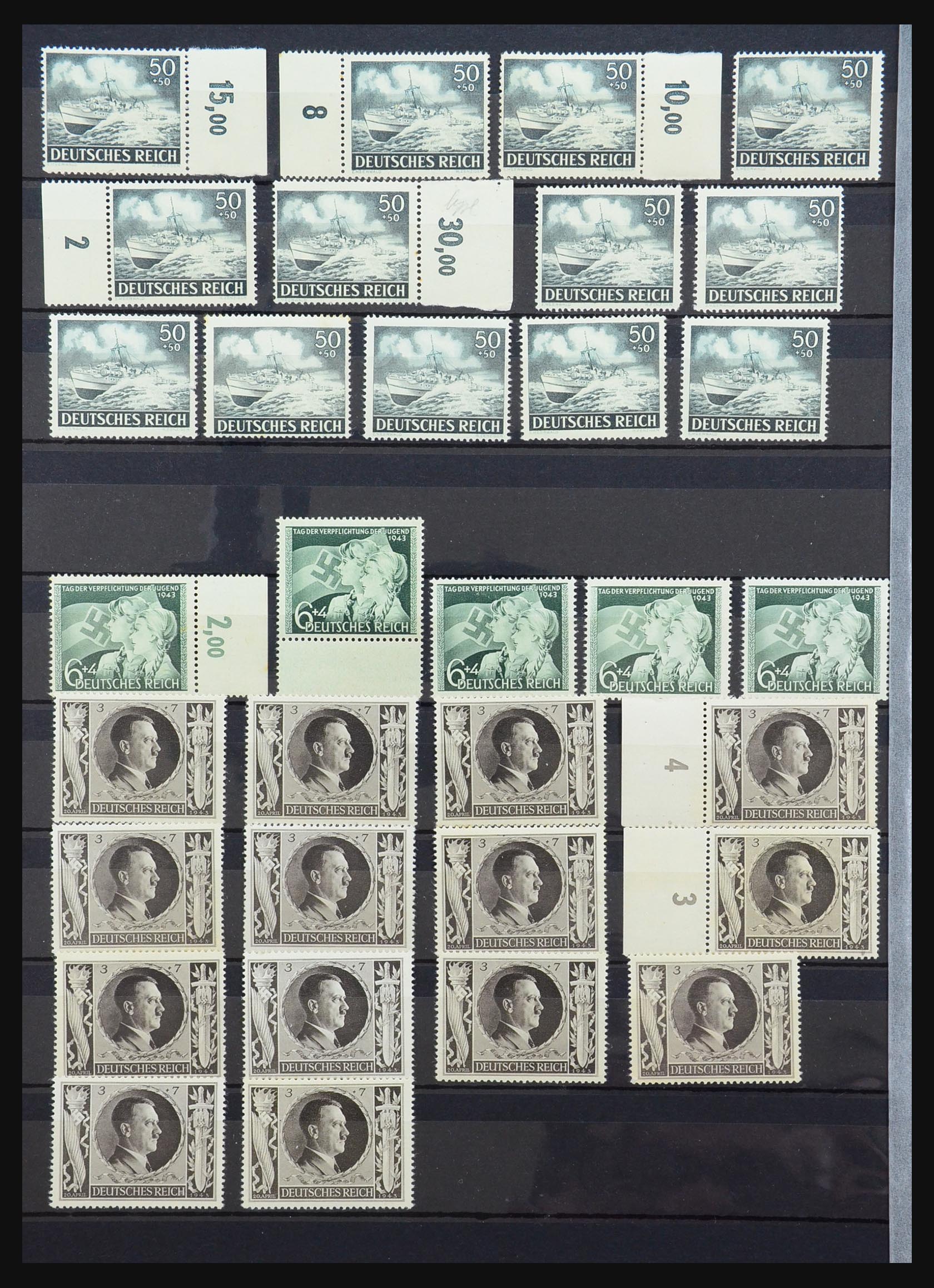 31393 060 - 31393 German Reich MNH.