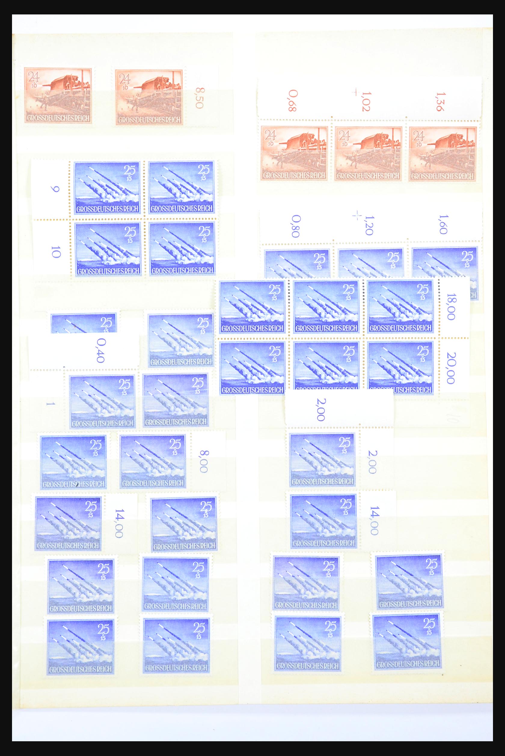 31393 115 - 31393 German Reich MNH.