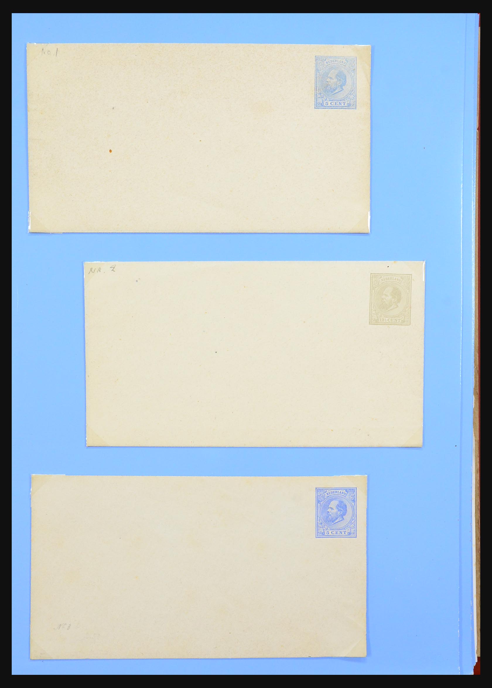 31402 001 - 31402 Netherlands postal stationeries 1871-1999.