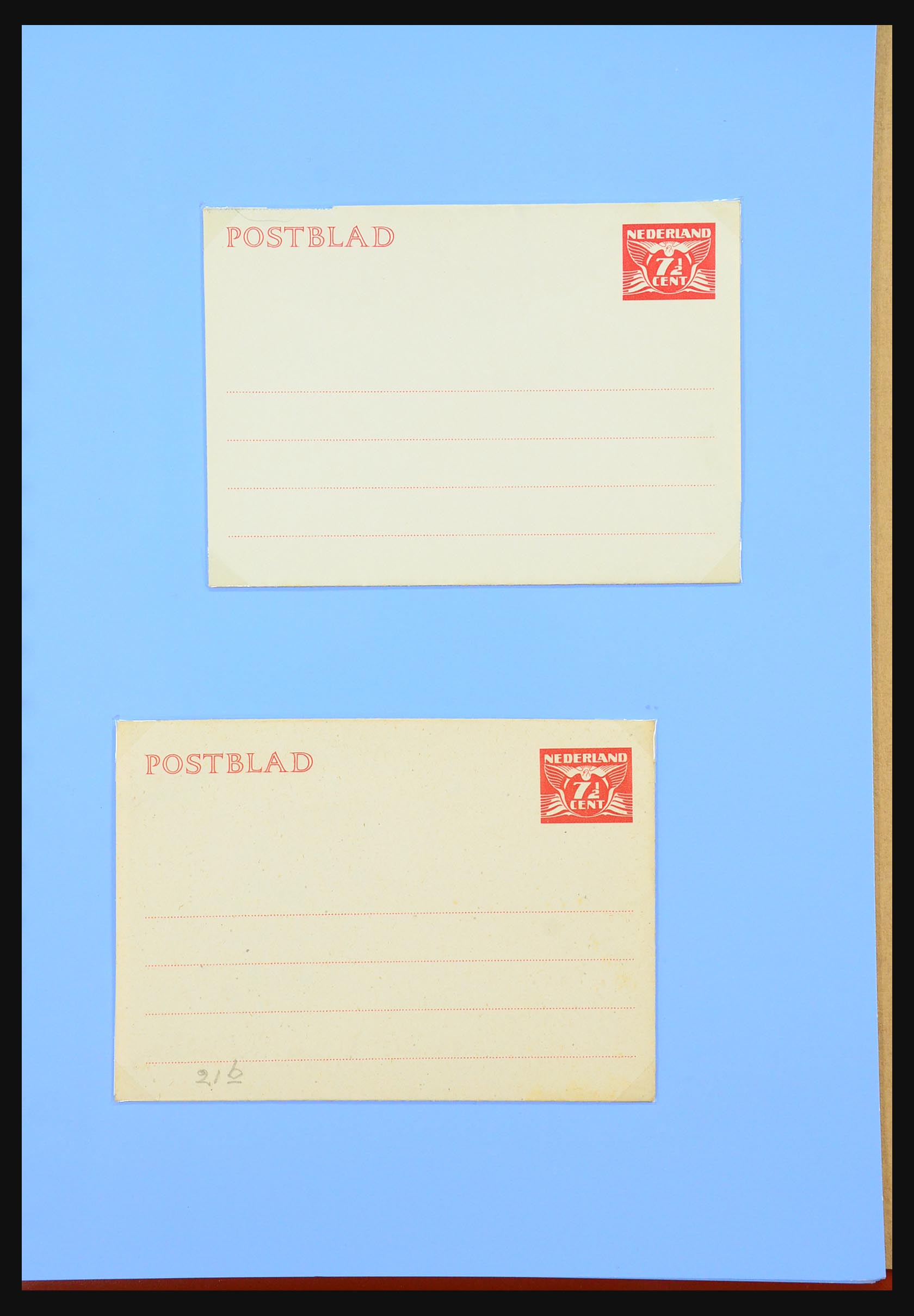 31402 030 - 31402 Netherlands postal stationeries 1871-1999.