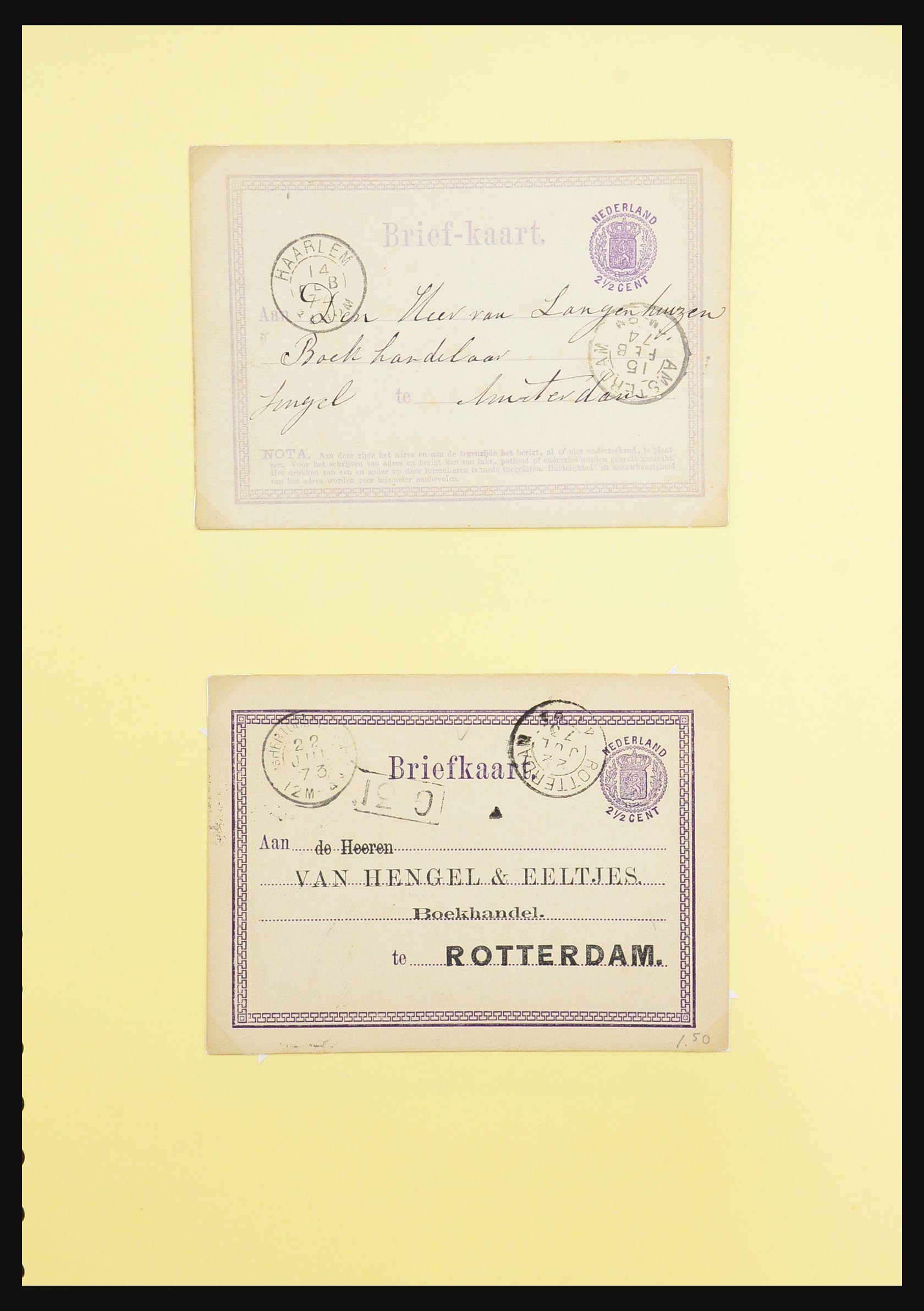 31402 045 - 31402 Netherlands postal stationeries 1871-1999.