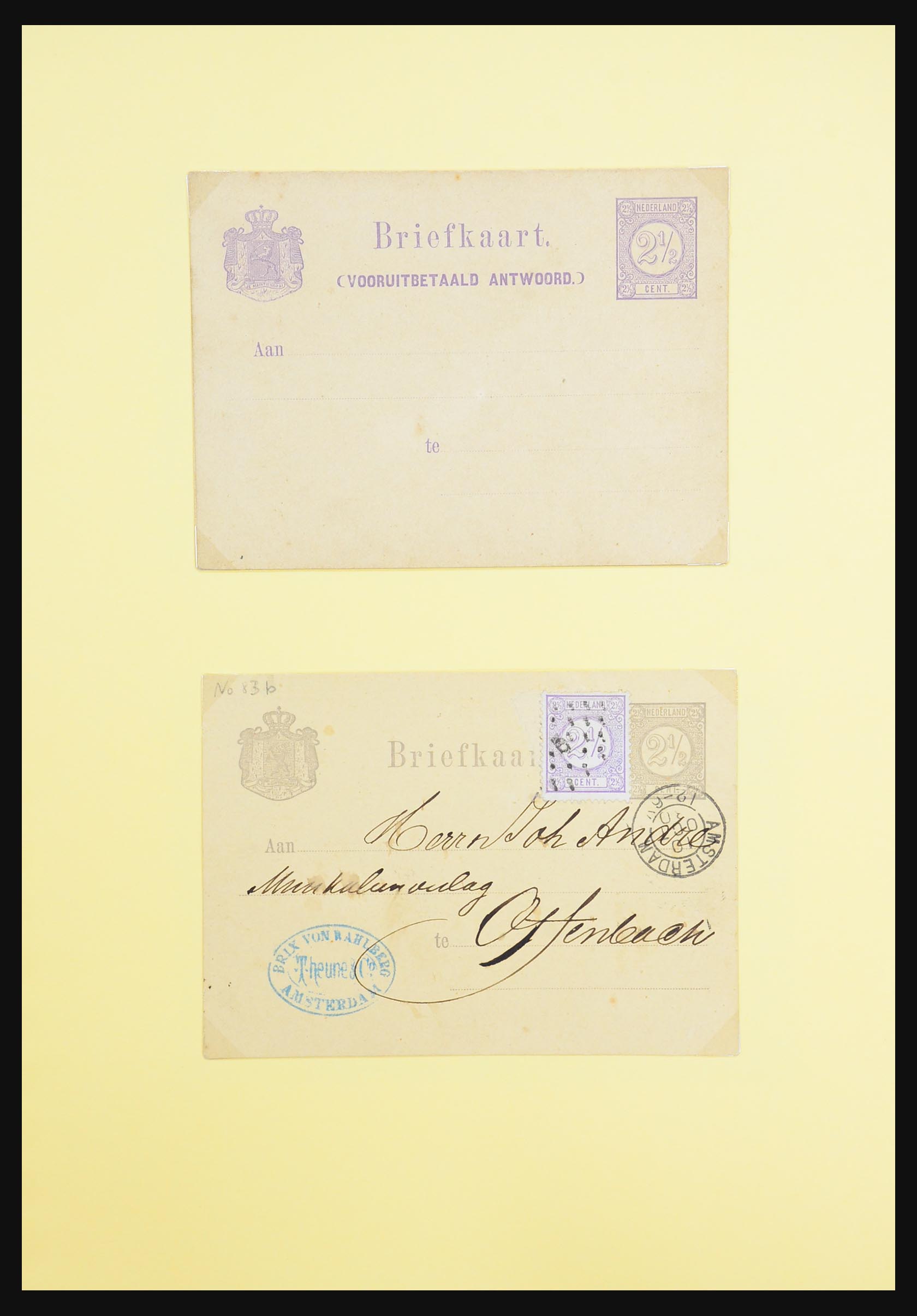 31402 051 - 31402 Netherlands postal stationeries 1871-1999.