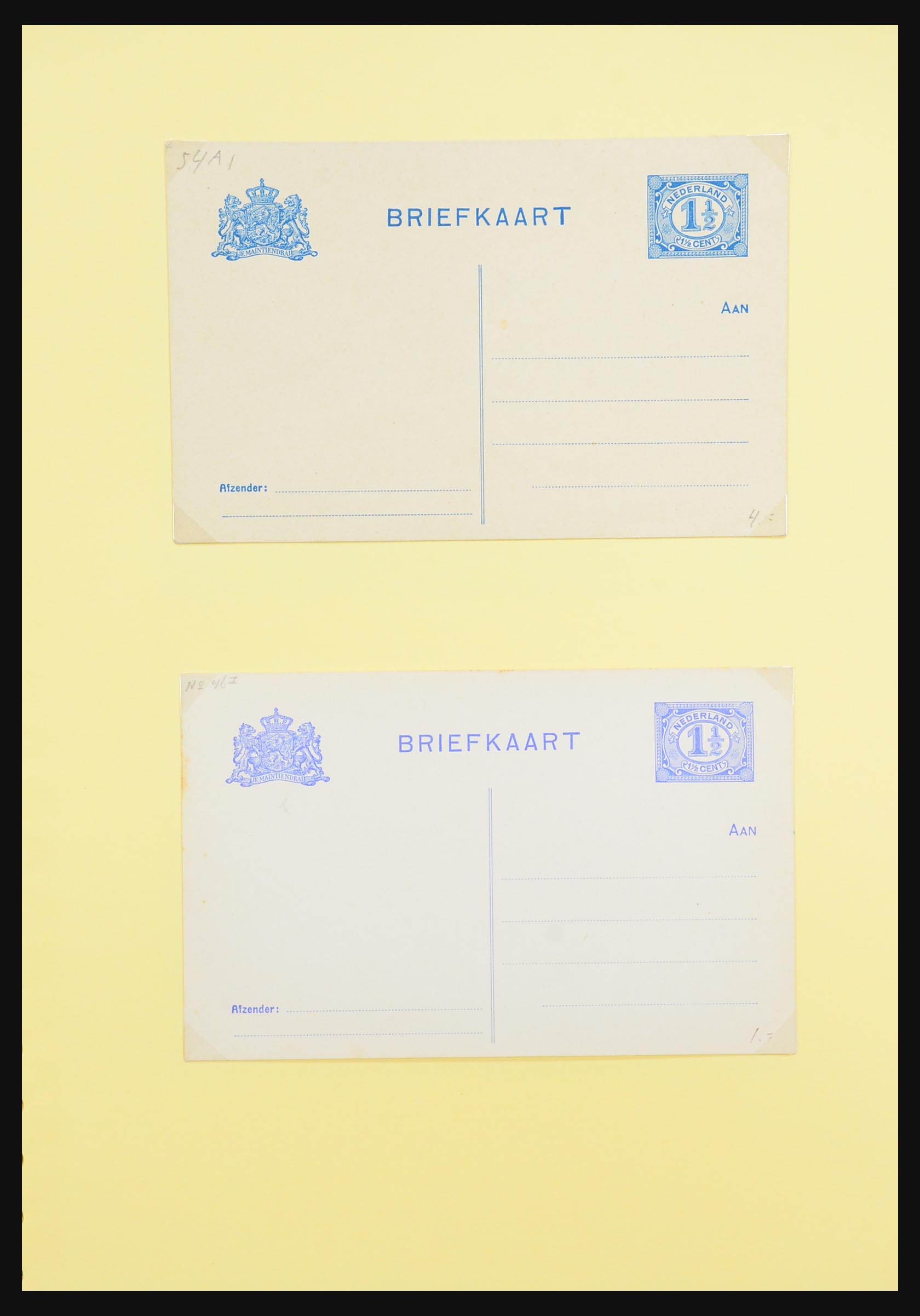 31402 055 - 31402 Netherlands postal stationeries 1871-1999.