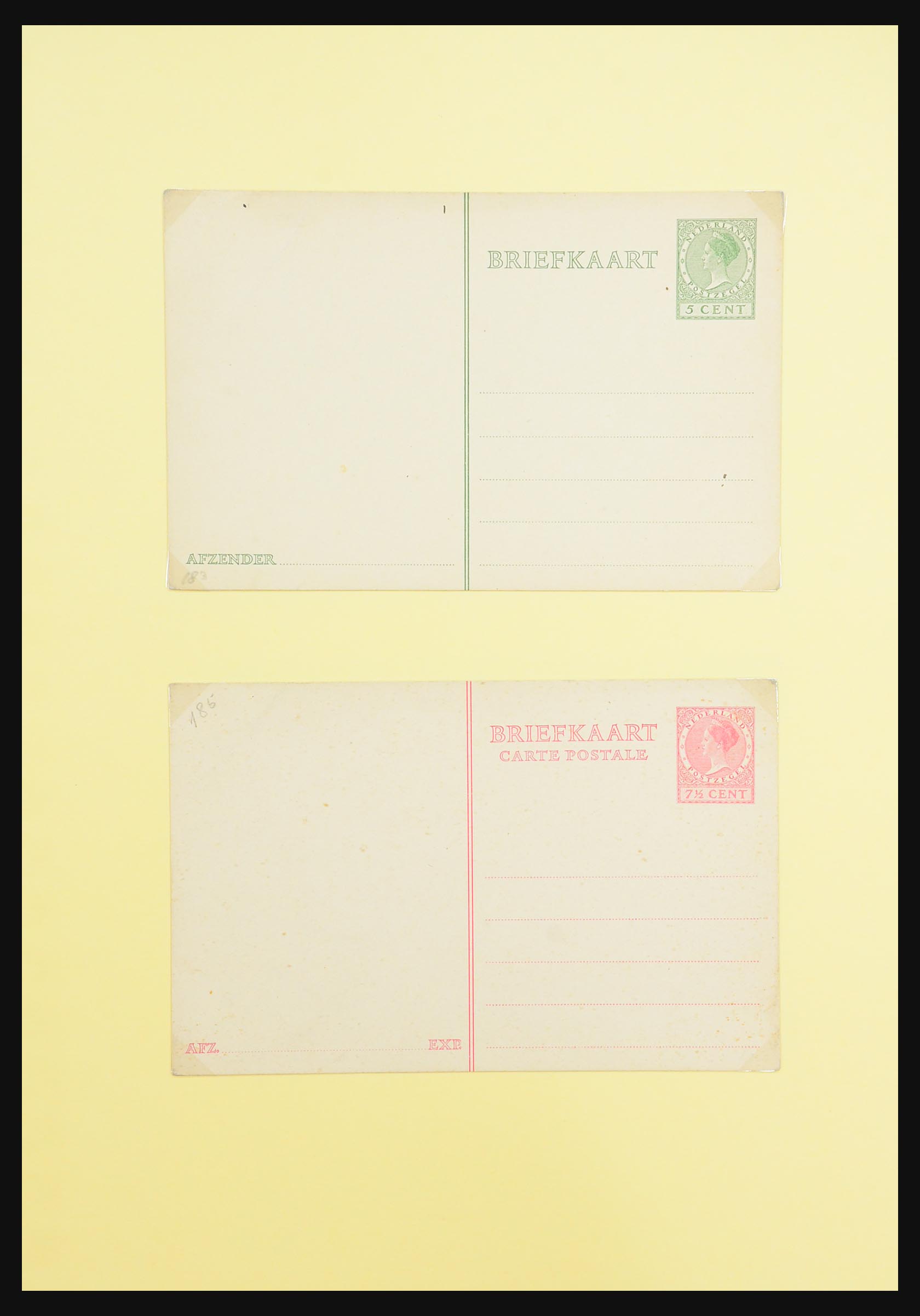 31402 058 - 31402 Netherlands postal stationeries 1871-1999.