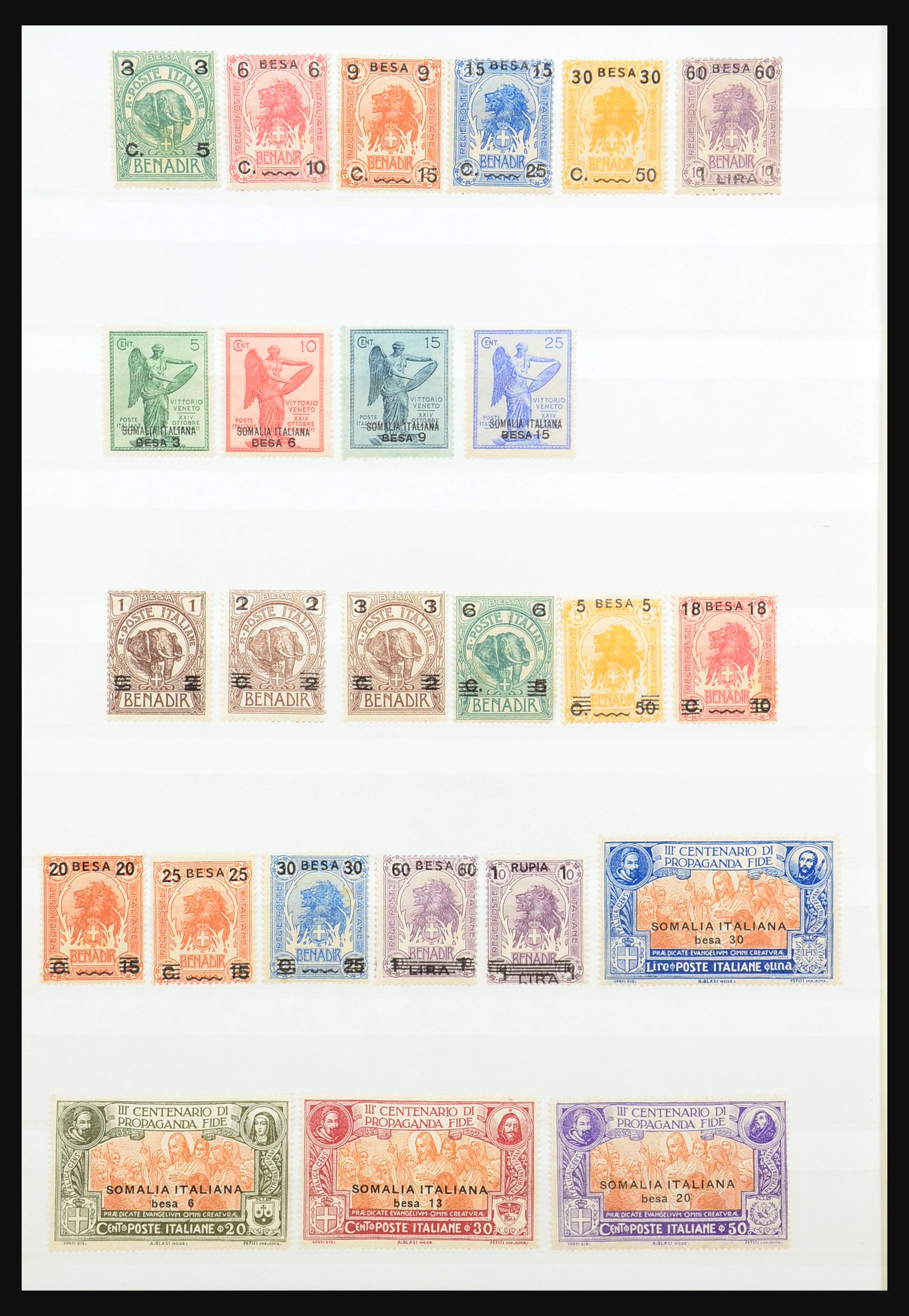 31407 012 - 31407 Triest and Somalia 1903-1954.