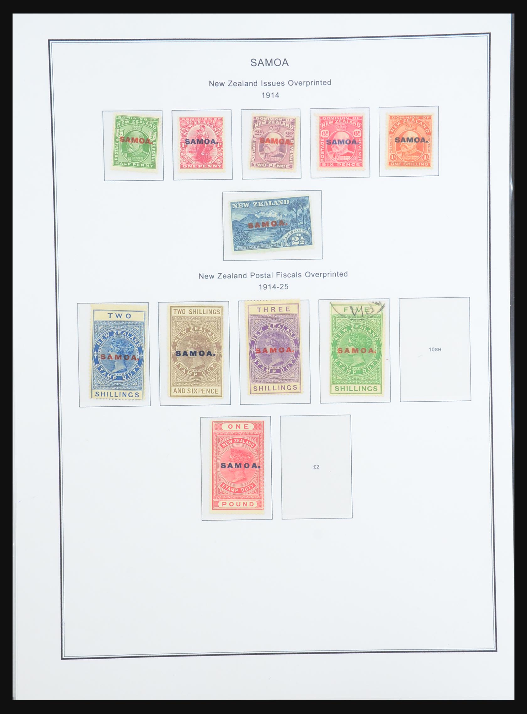 31409 004 - 31409 Samoa 1877-1987.
