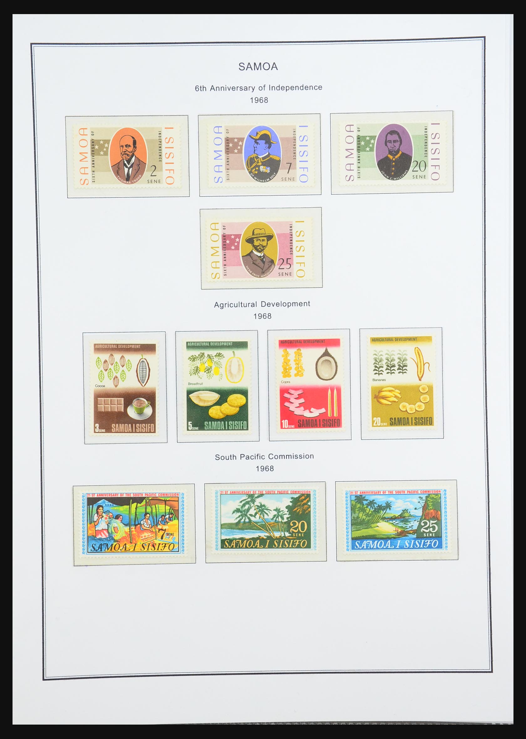 31409 017 - 31409 Samoa 1877-1987.
