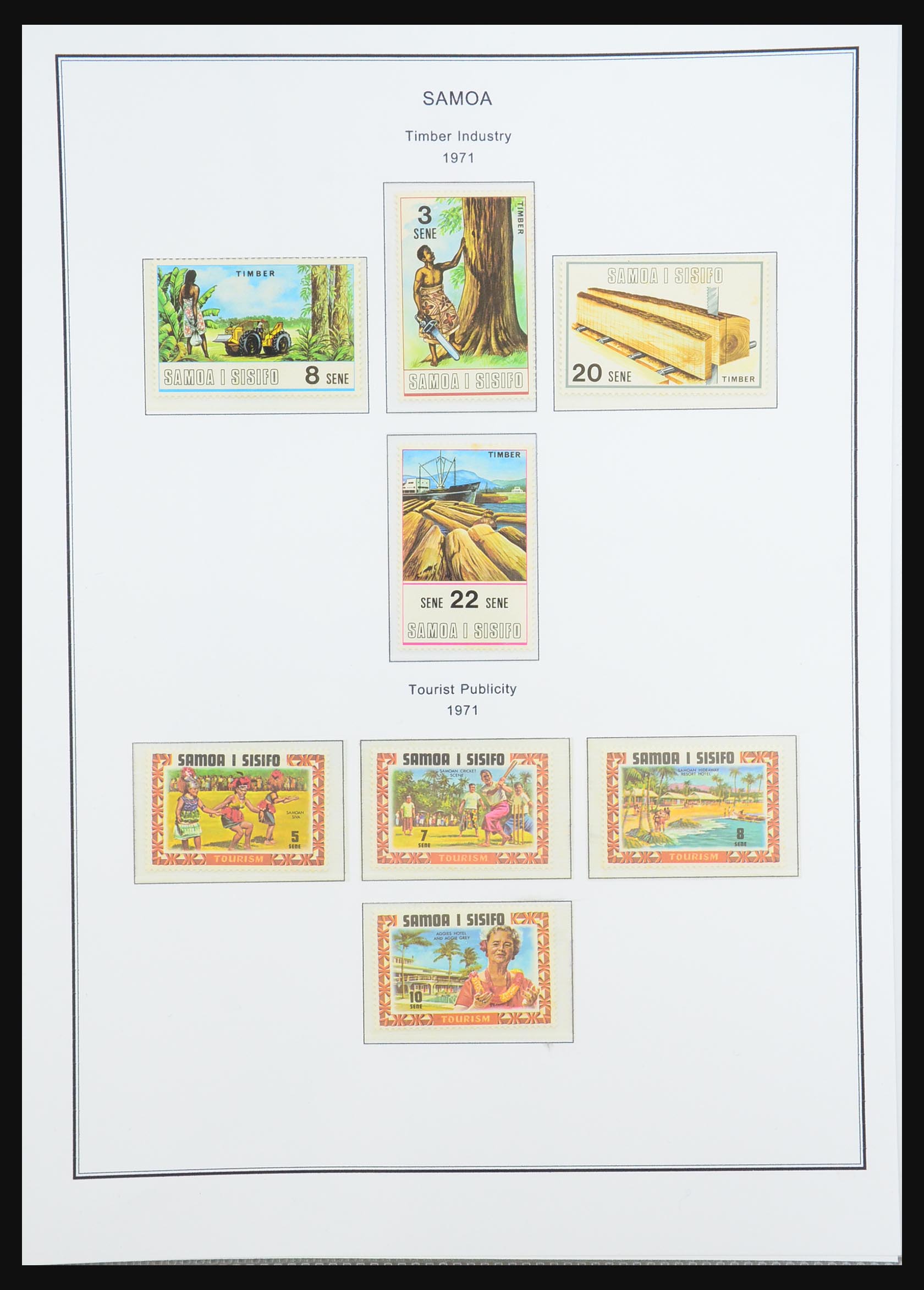 31409 026 - 31409 Samoa 1877-1987.