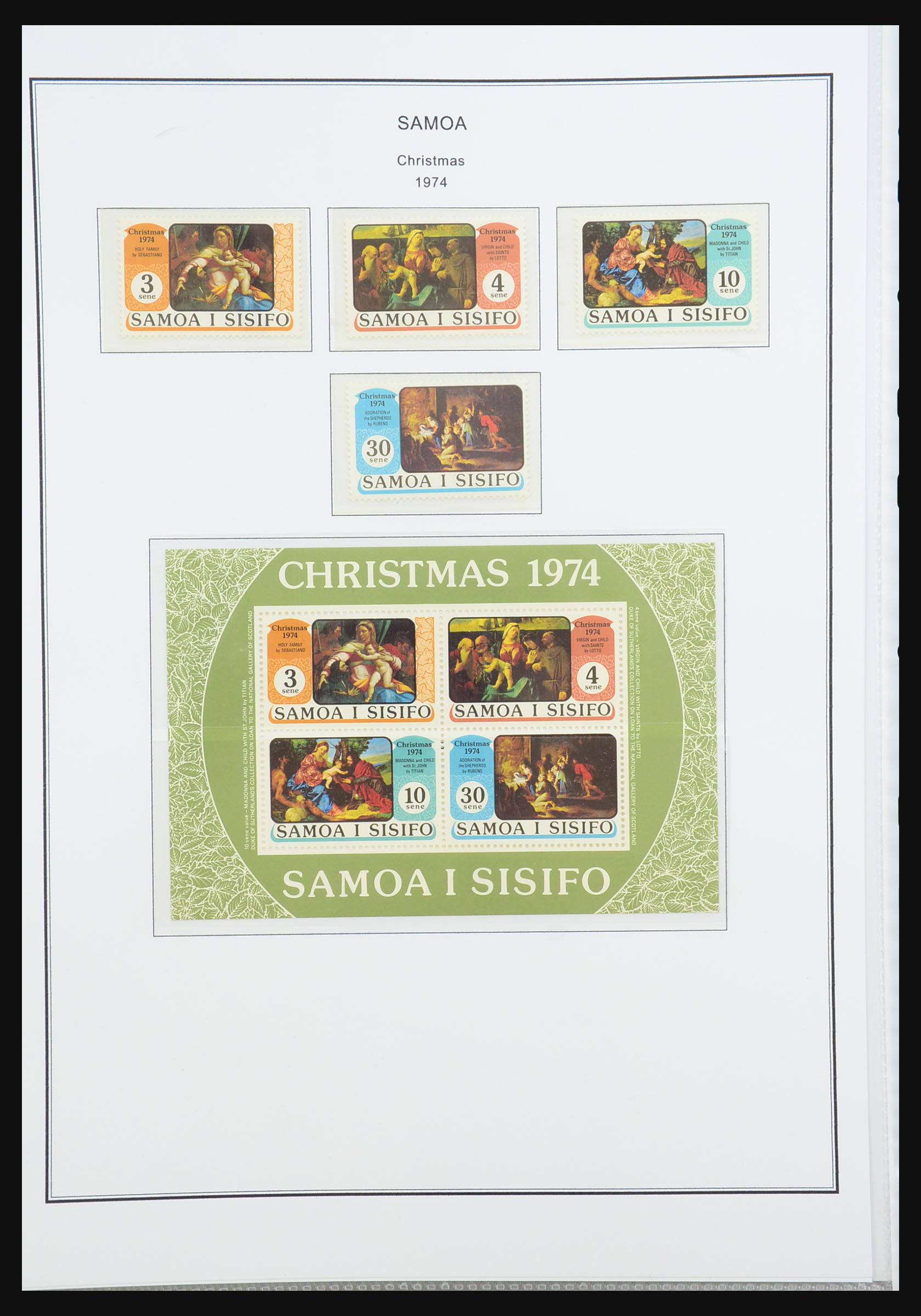 31409 036 - 31409 Samoa 1877-1987.