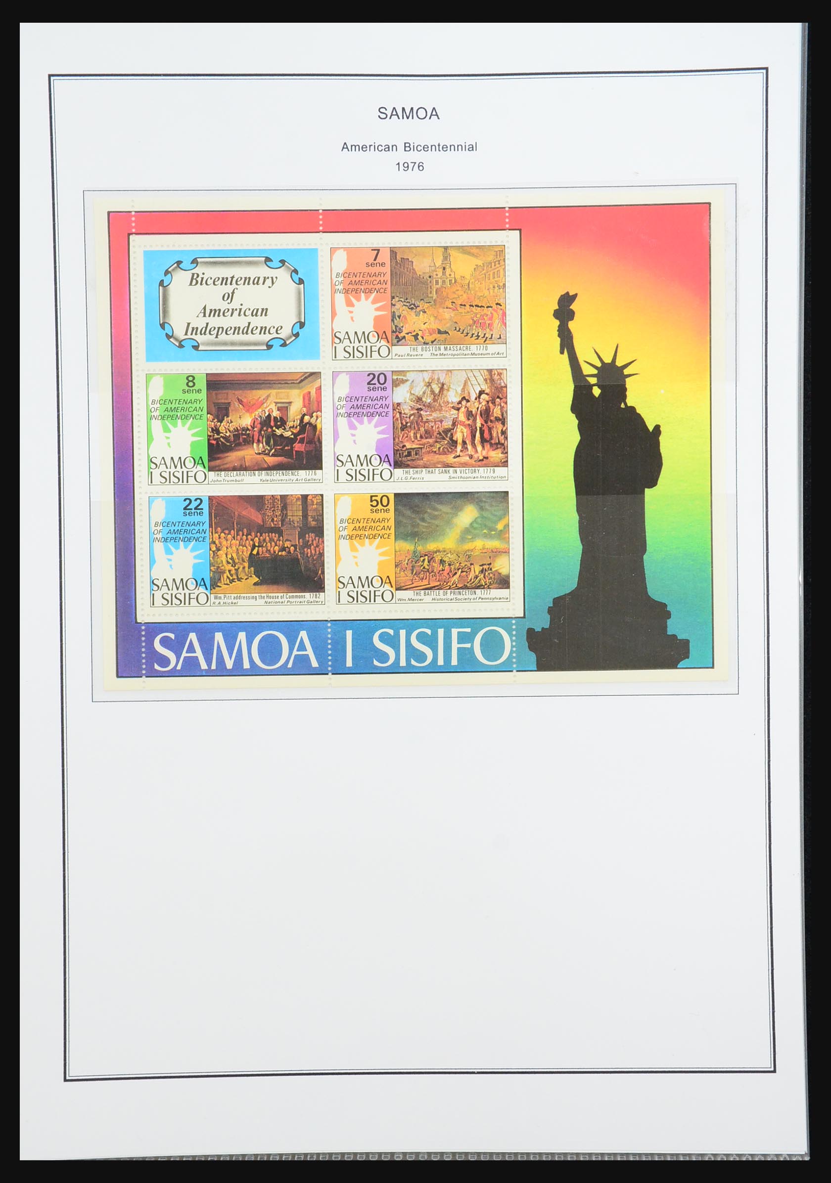 31409 041 - 31409 Samoa 1877-1987.