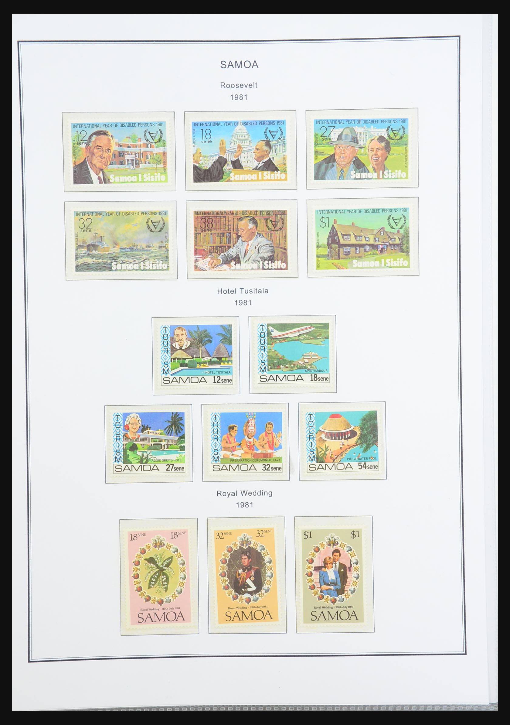 31409 062 - 31409 Samoa 1877-1987.