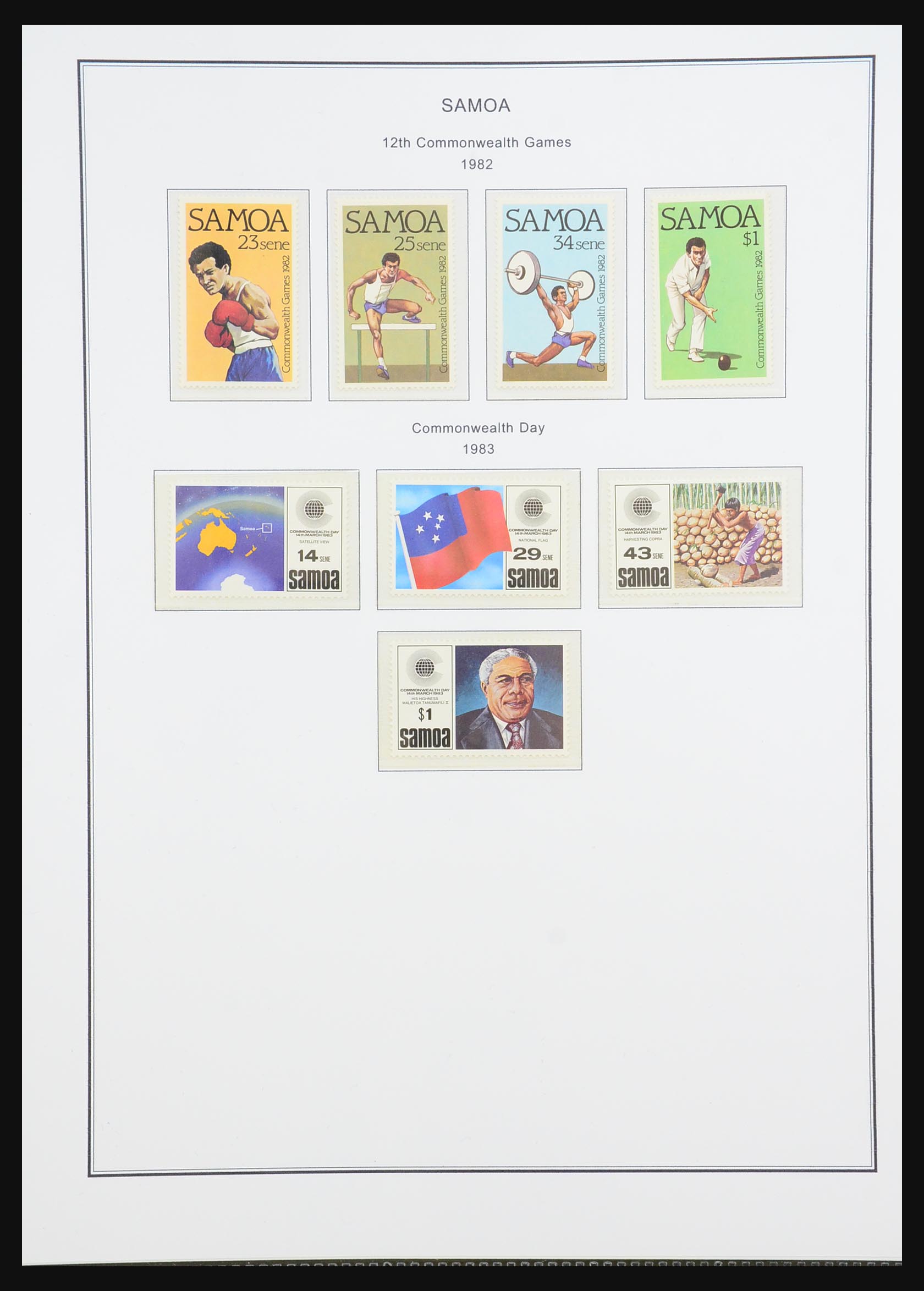 31409 067 - 31409 Samoa 1877-1987.