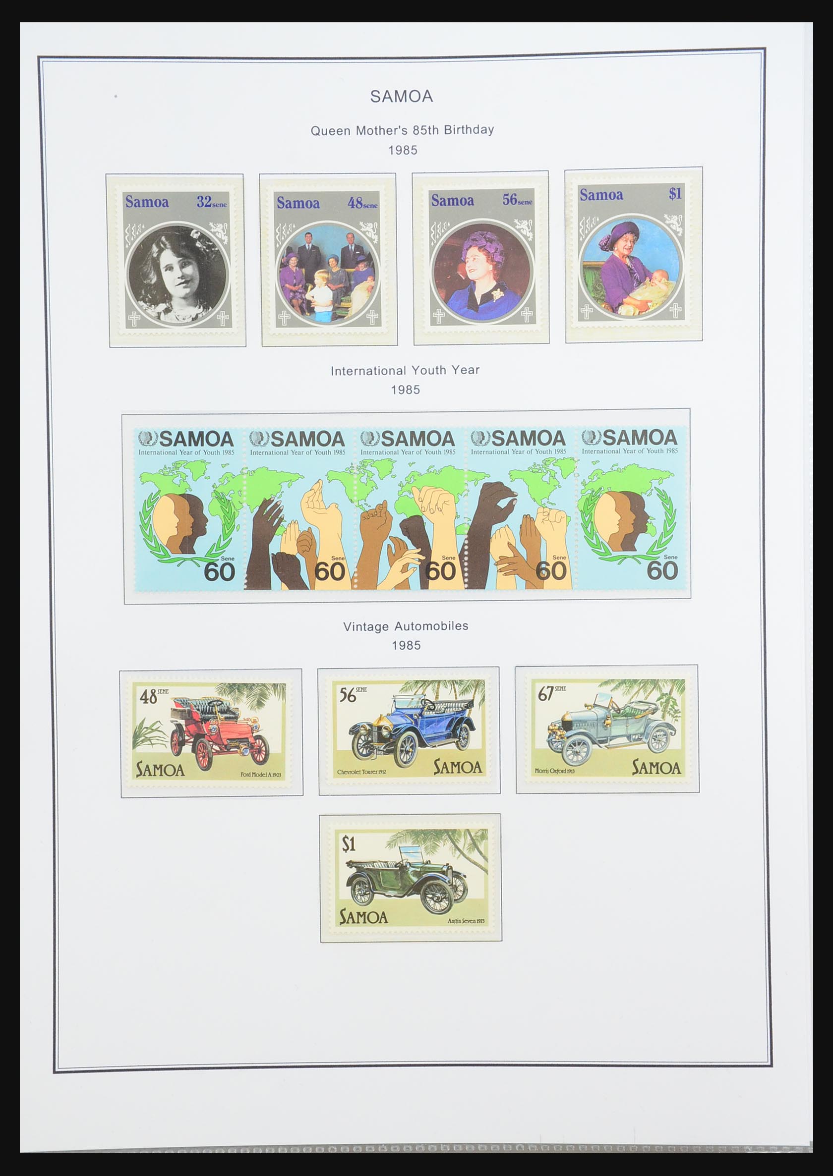 31409 077 - 31409 Samoa 1877-1987.