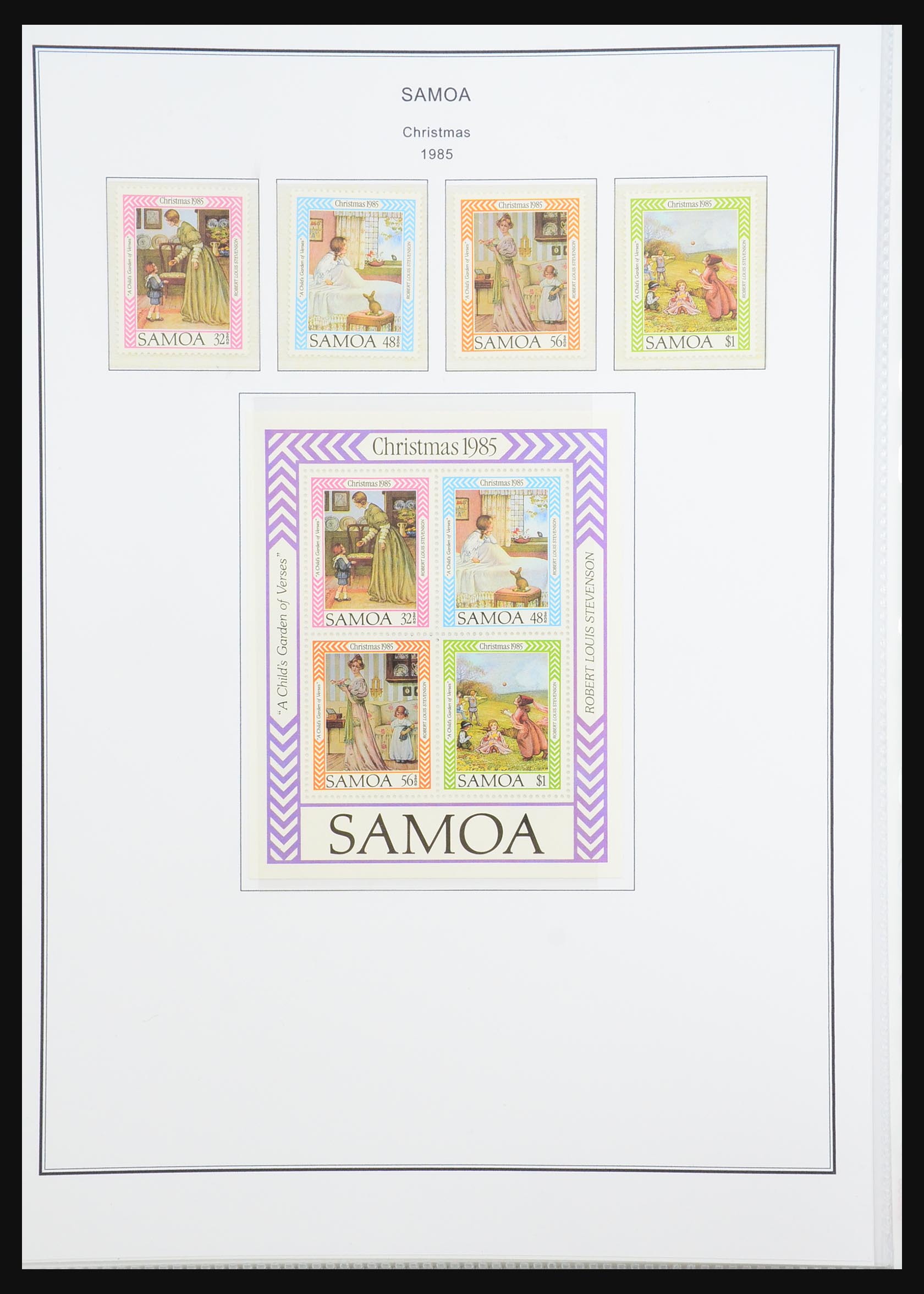 31409 079 - 31409 Samoa 1877-1987.