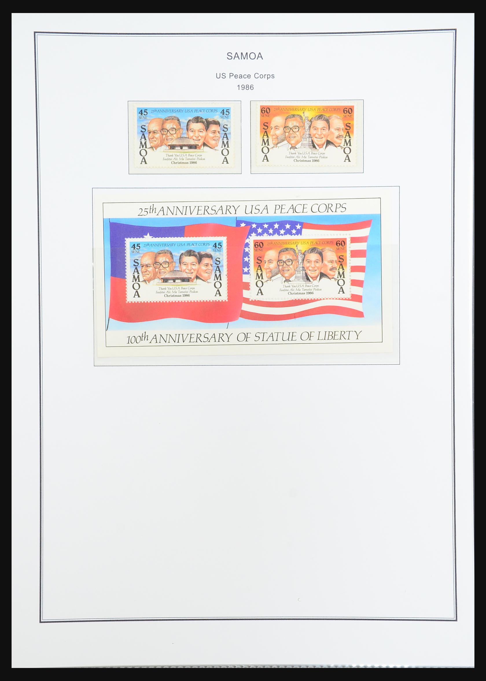 31409 082 - 31409 Samoa 1877-1987.