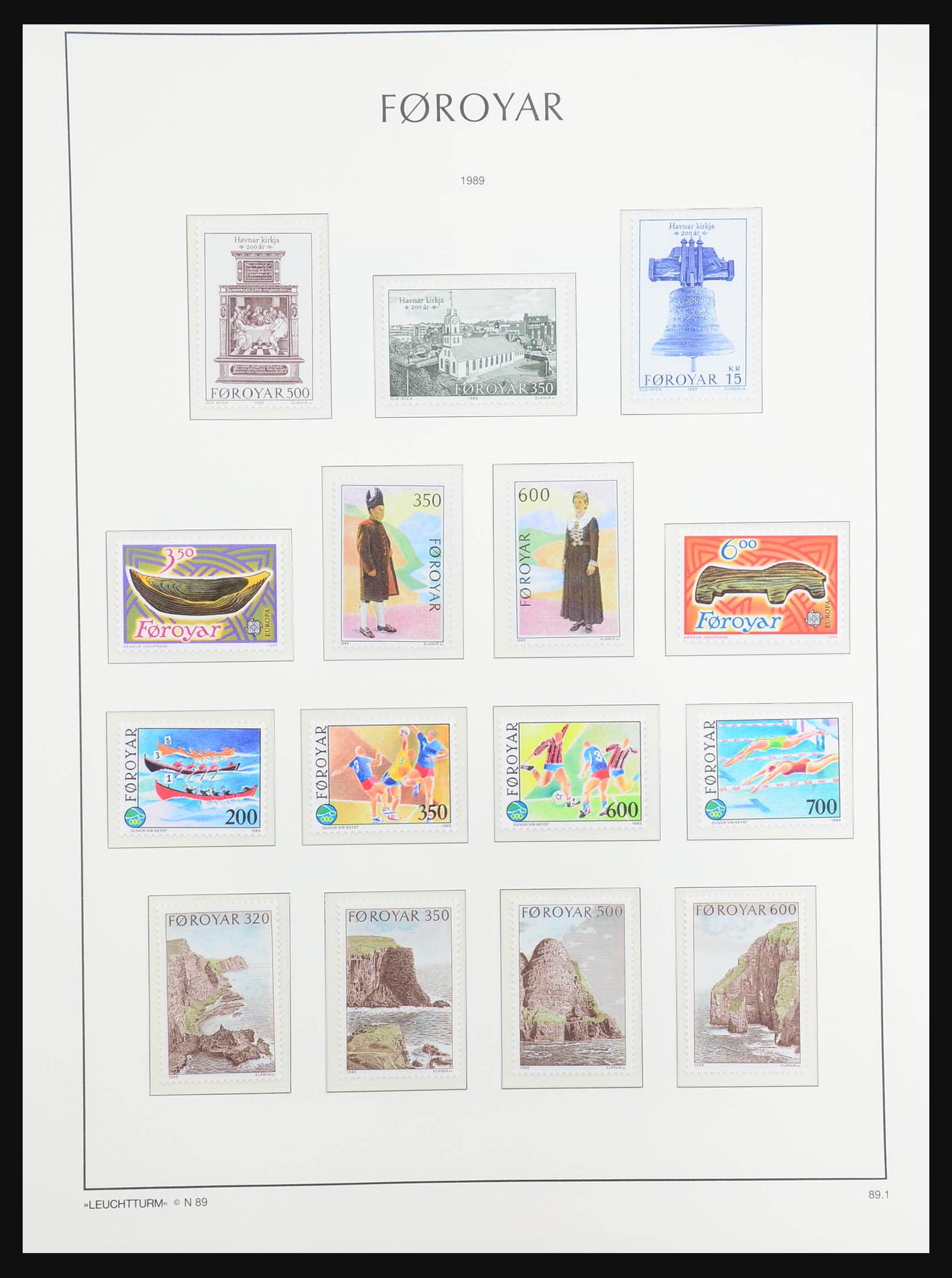 31412 020 - 31412 Faroe Islands 1919(!)-2017!