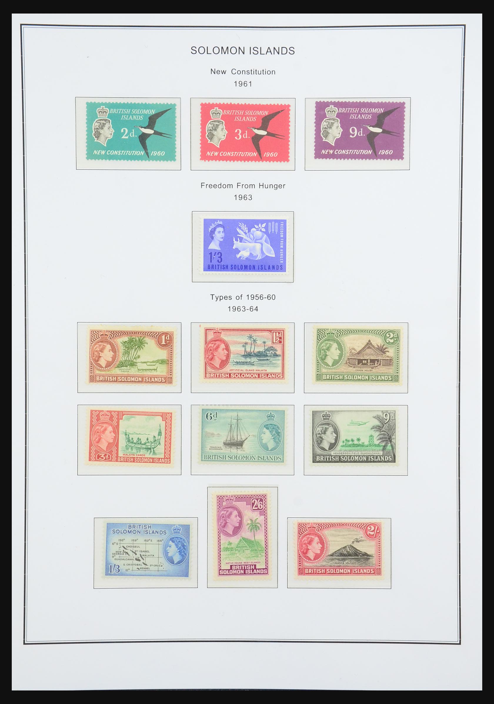31413 006 - 31413 Solomon Islands 1913-1986.