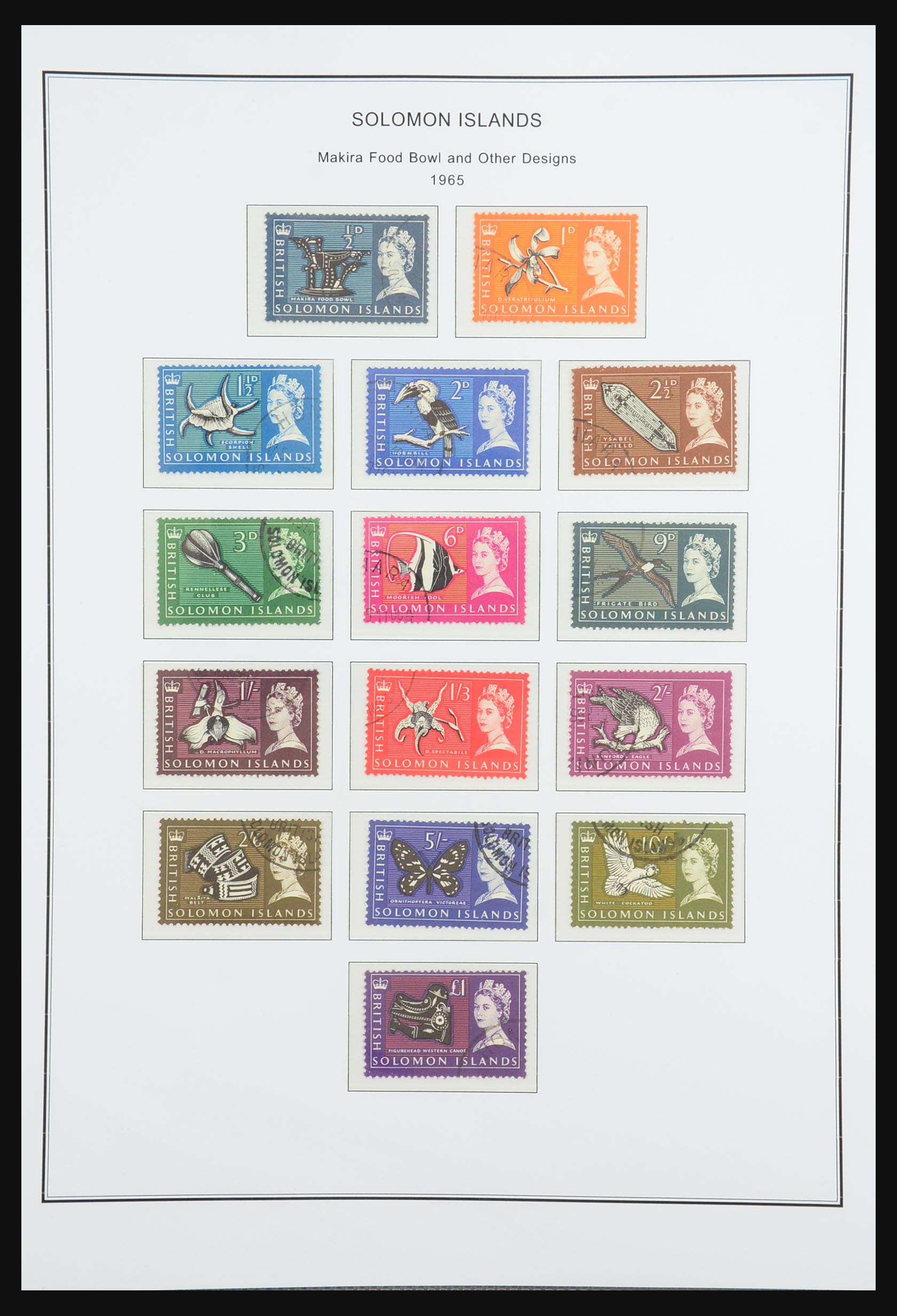 31413 014 - 31413 Solomon Islands 1913-1986.